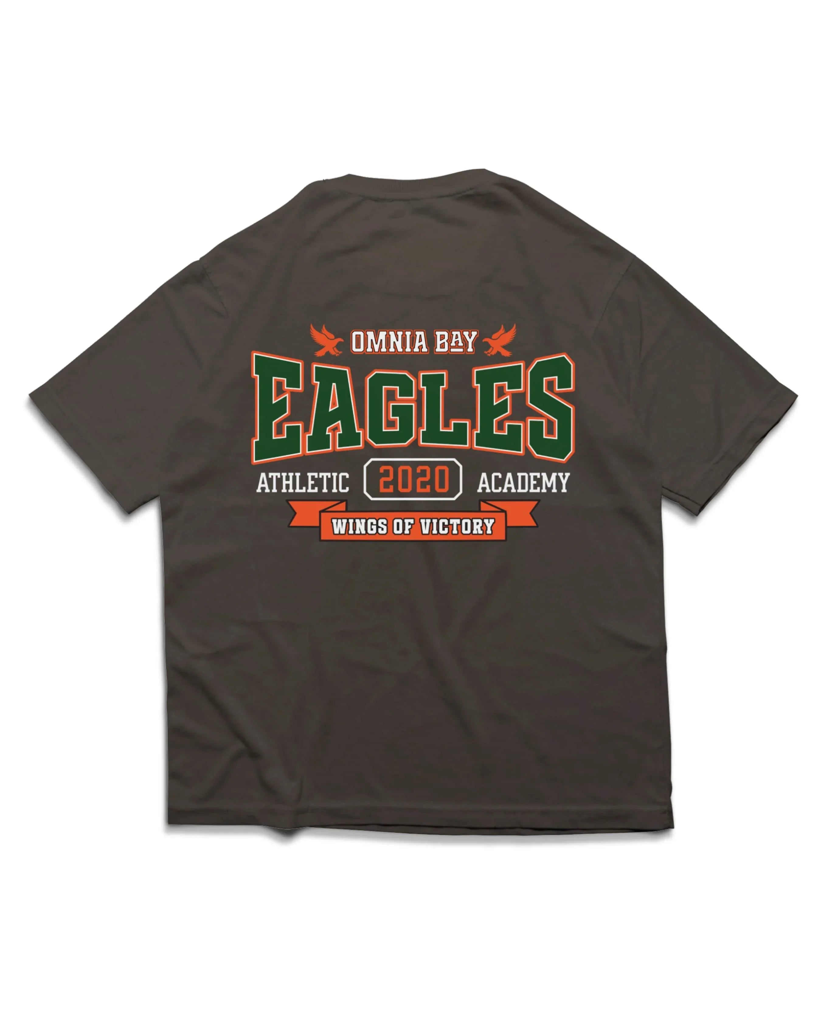 BAY EAGLES T SHIRT - OMNIA TENDUNT MOTUM CLOTHING LTD