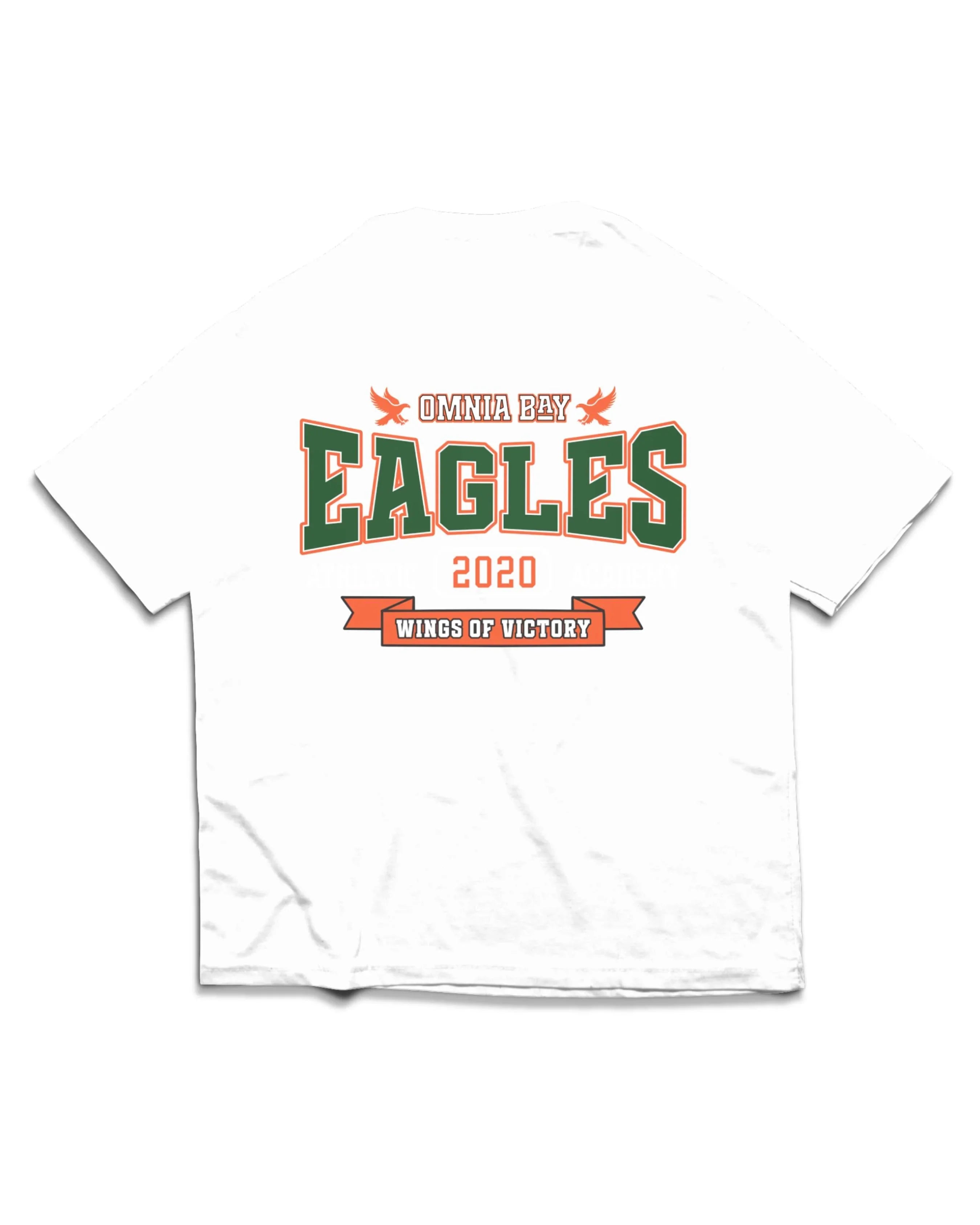 BAY EAGLES T SHIRT - OMNIA TENDUNT MOTUM CLOTHING LTD