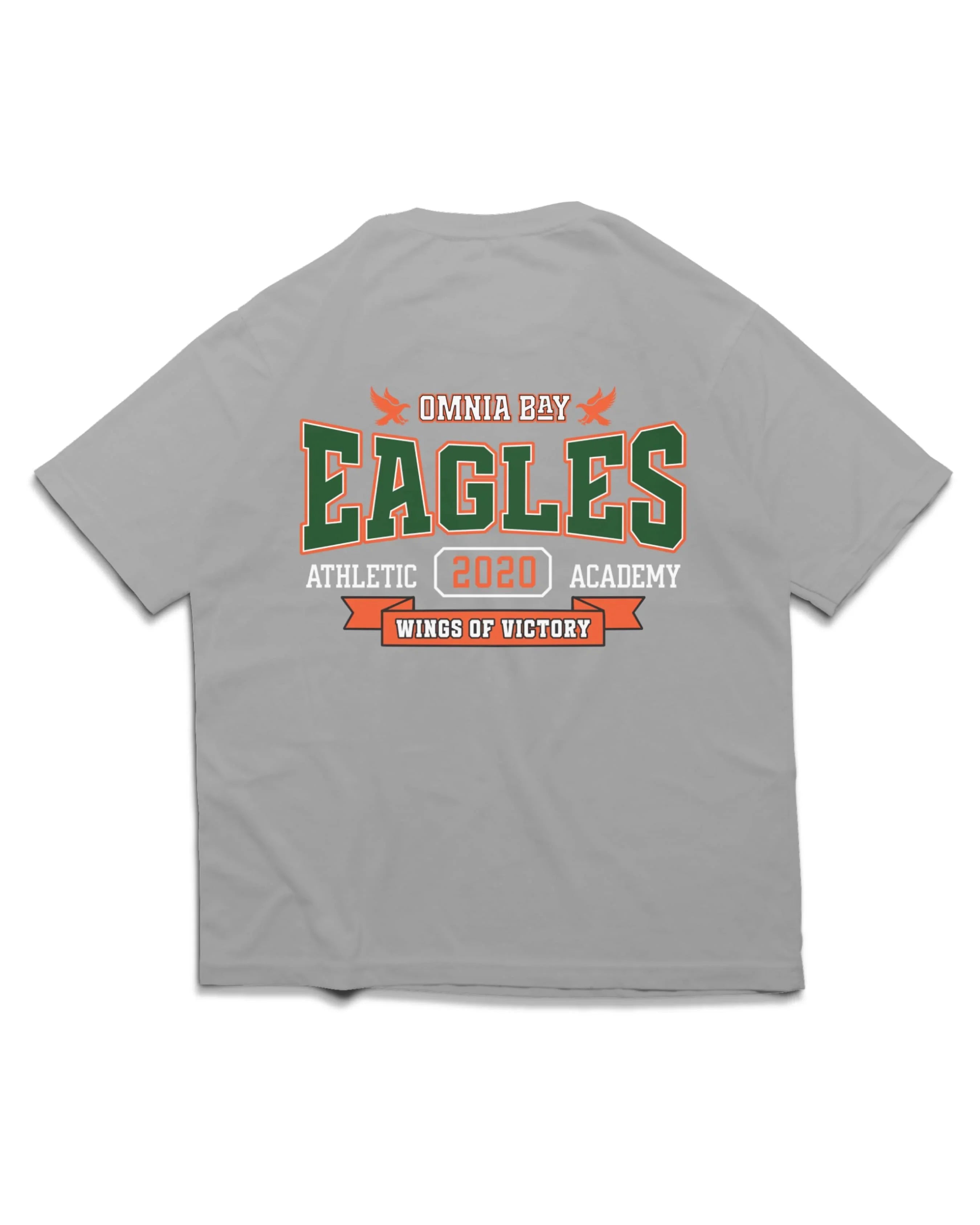 BAY EAGLES T SHIRT - OMNIA TENDUNT MOTUM CLOTHING LTD
