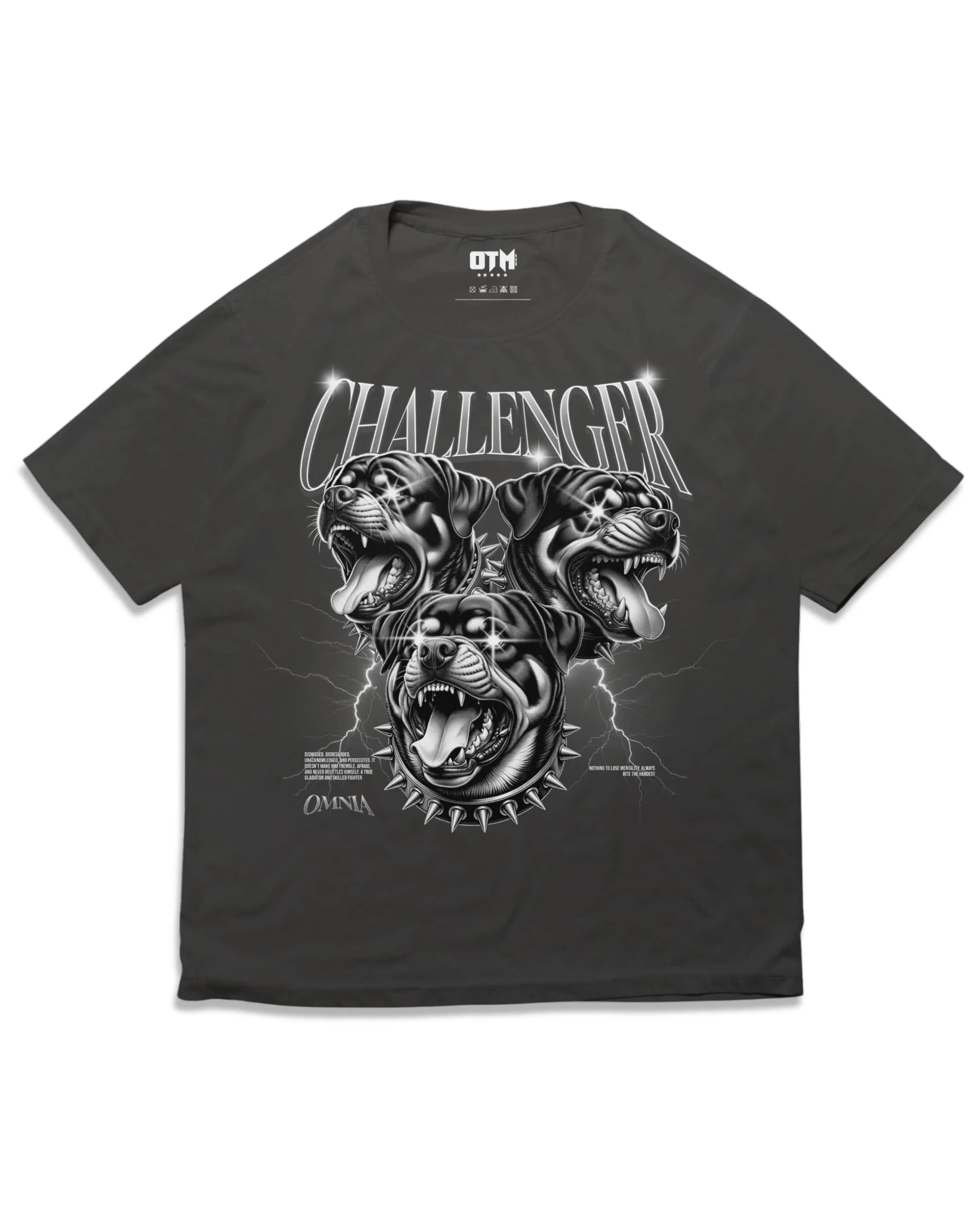 CHALLENGER T SHIRT - OMNIA TENDUNT MOTUM CLOTHING LTD