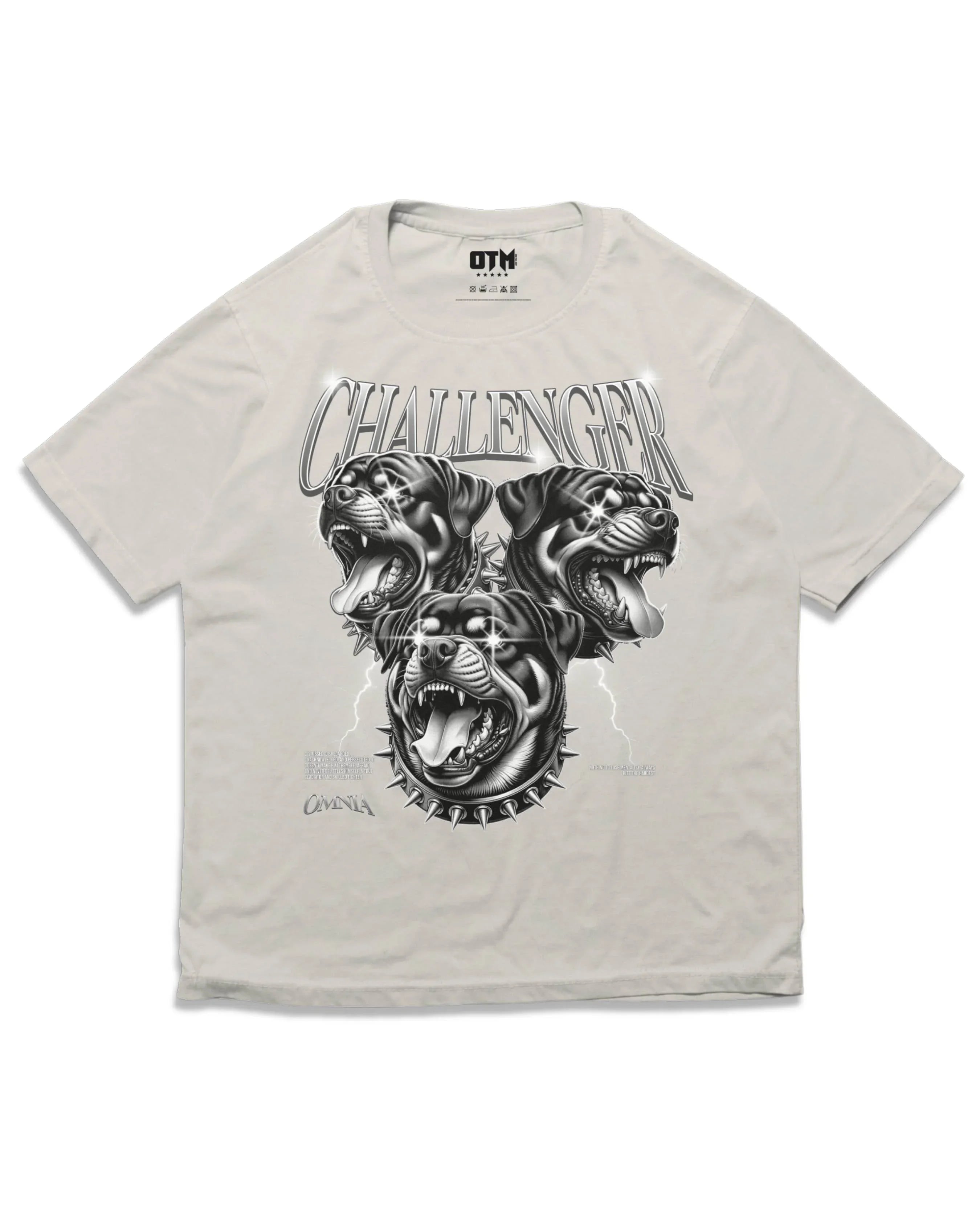 CHALLENGER T SHIRT - OMNIA TENDUNT MOTUM CLOTHING LTD