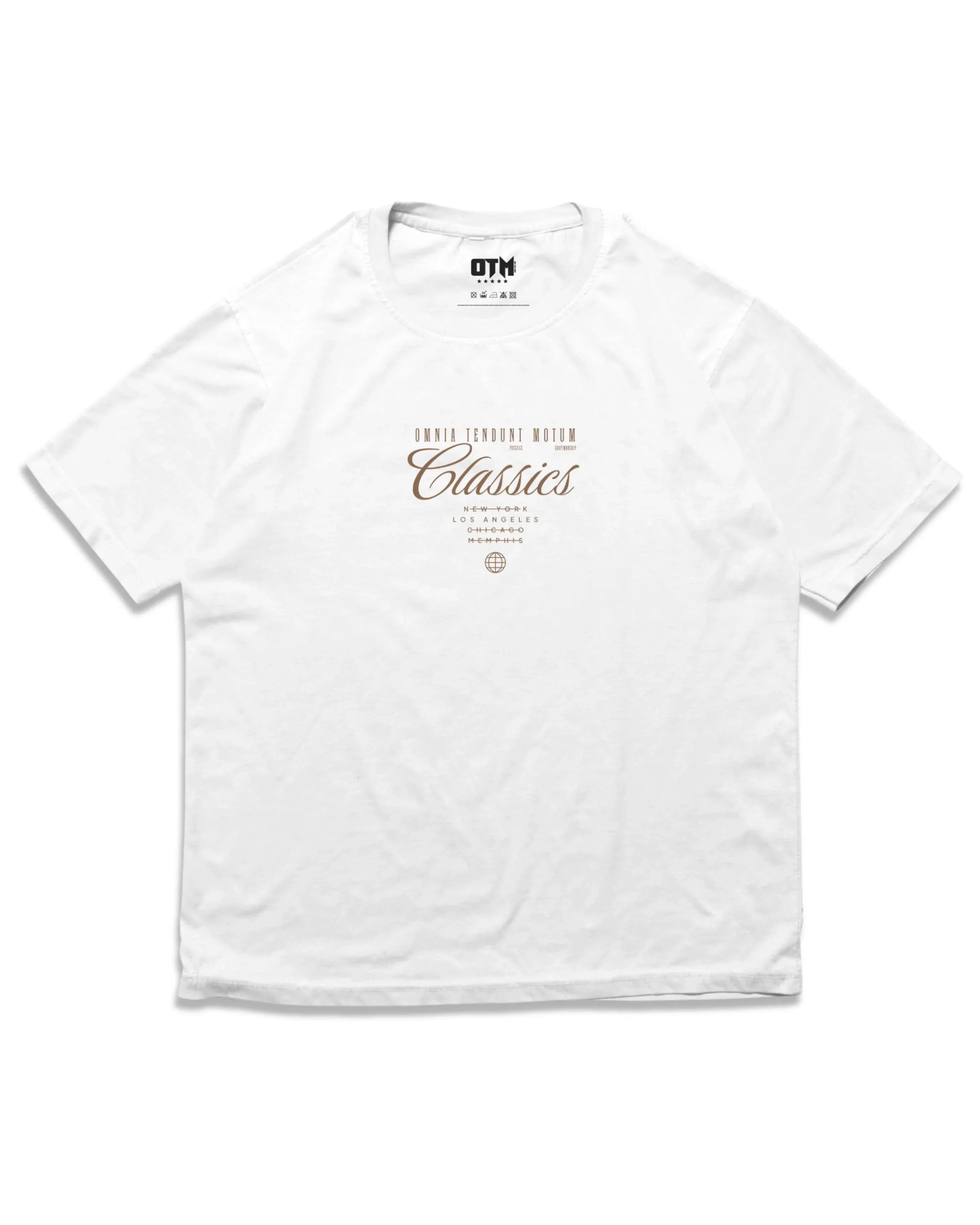 CLASSICS T SHIRT - OMNIA TENDUNT MOTUM CLOTHING LTD