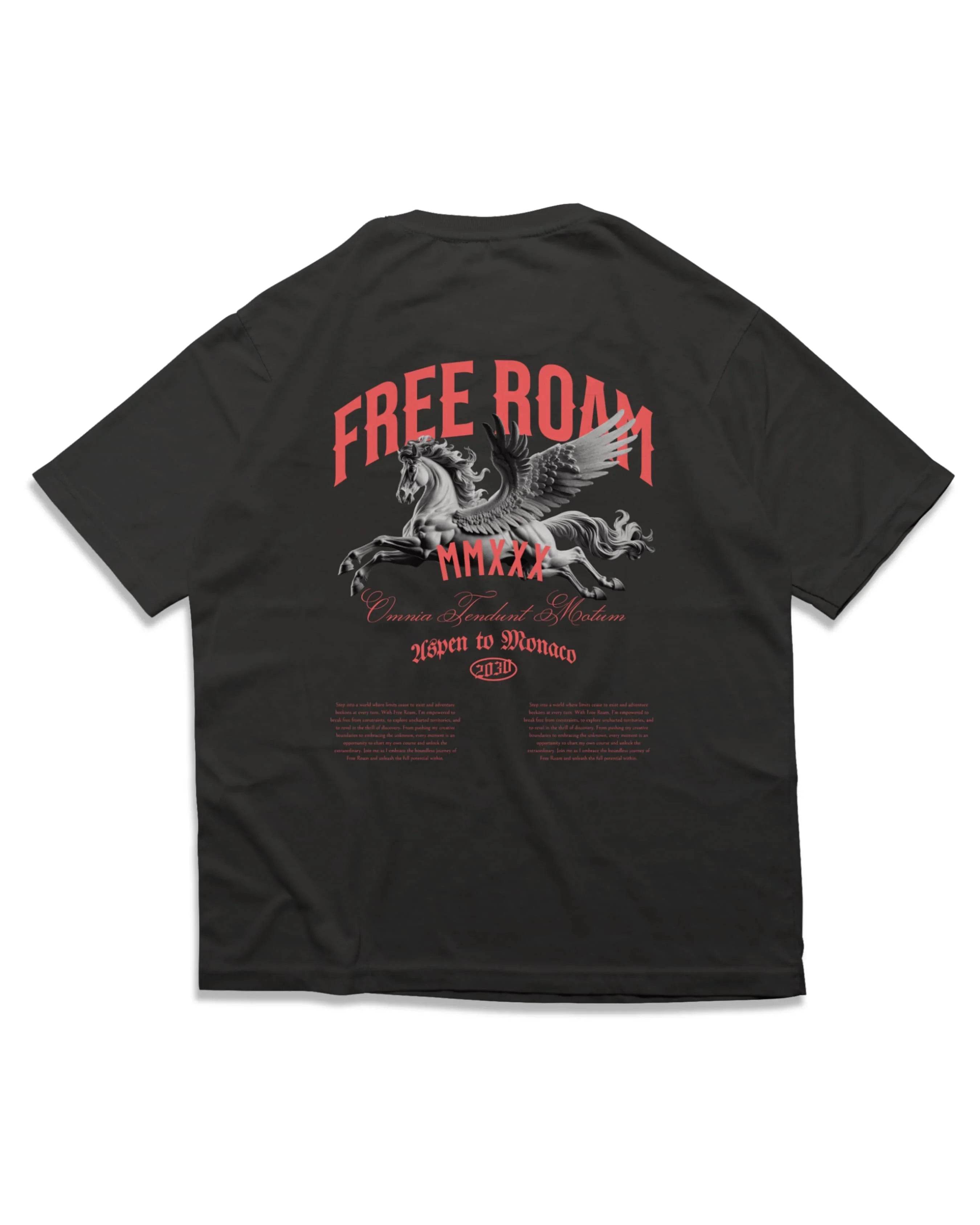 FREE ROAM T SHIRT - OMNIA TENDUNT MOTUM CLOTHING LTD