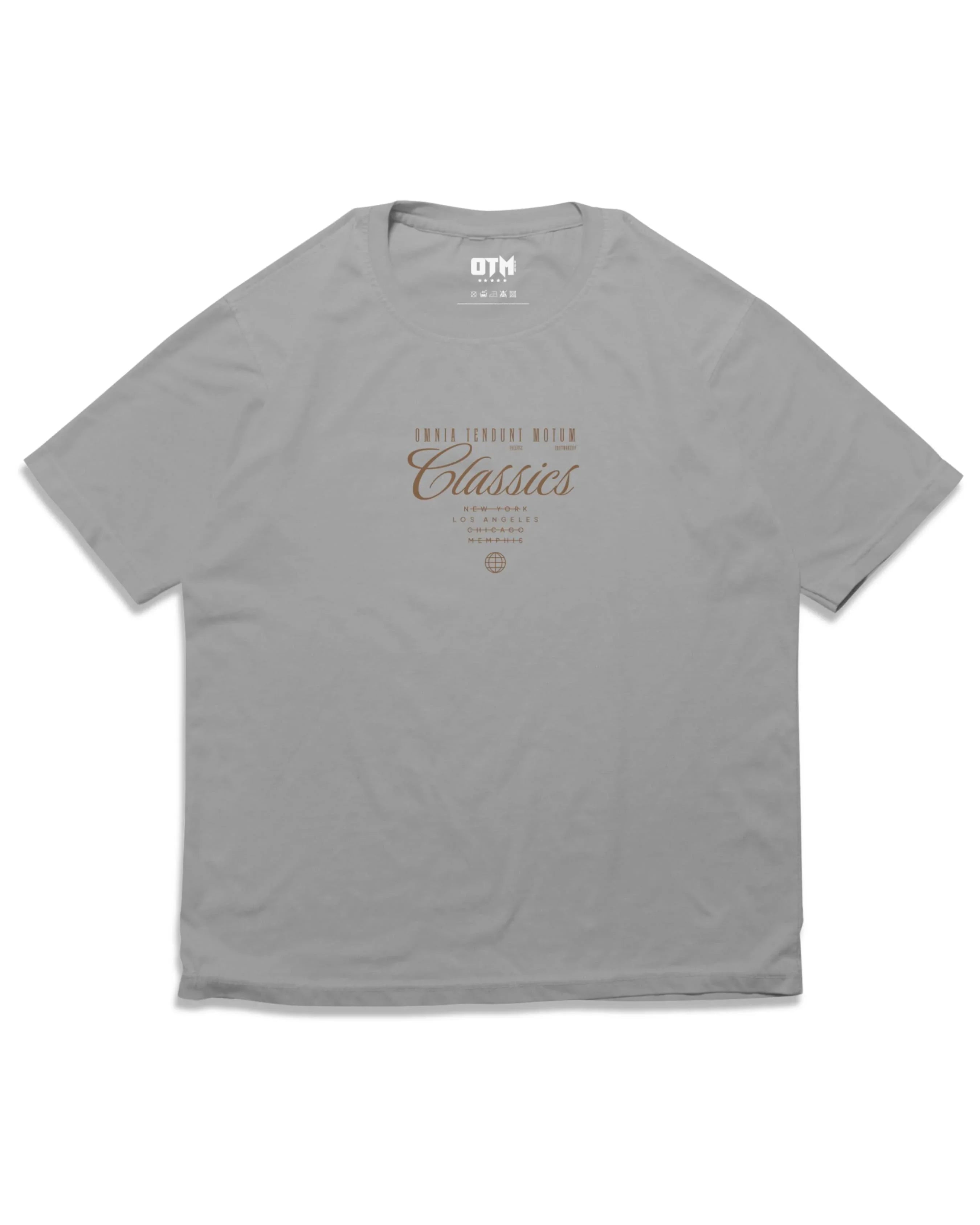 CLASSICS T SHIRT - OMNIA TENDUNT MOTUM CLOTHING LTD
