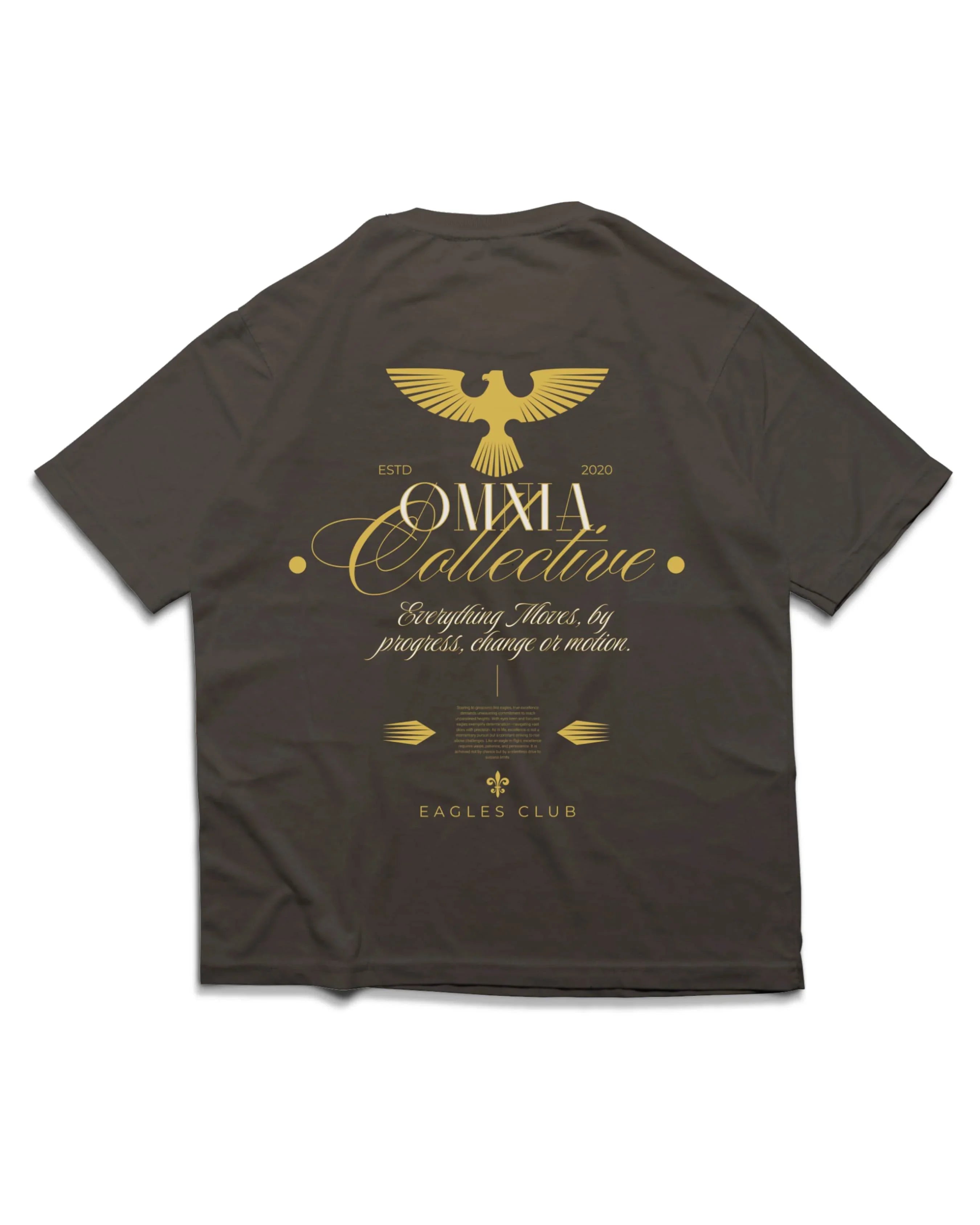OMNIA CLTV T SHIRT - OMNIA TENDUNT MOTUM CLOTHING LTD