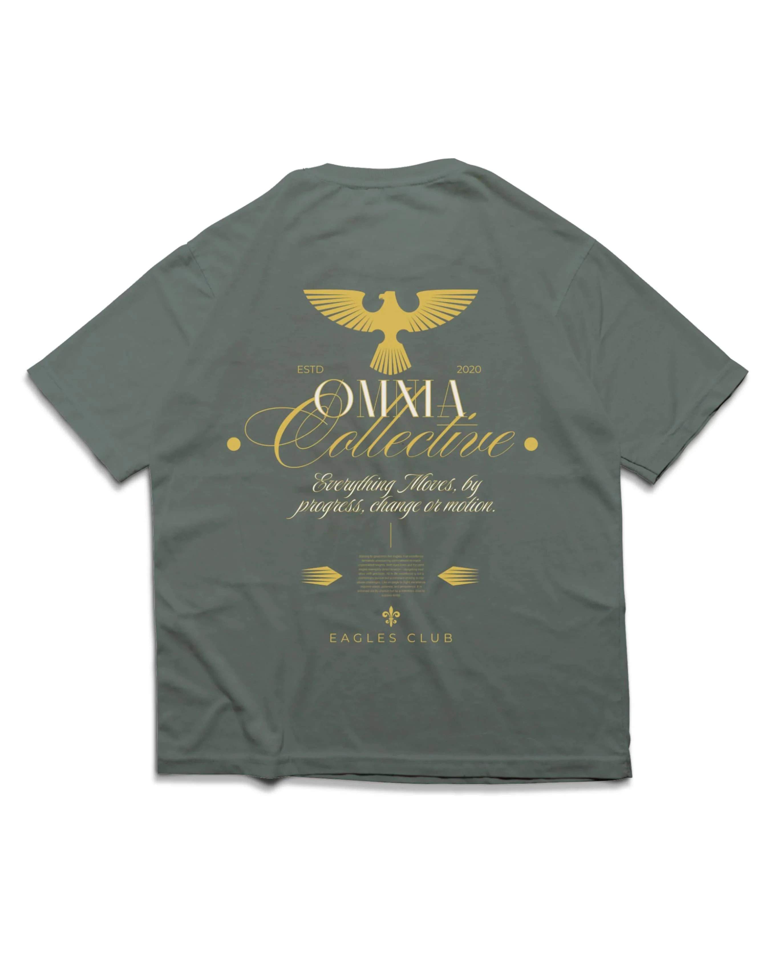 OMNIA CLTV T SHIRT - OMNIA TENDUNT MOTUM CLOTHING LTD