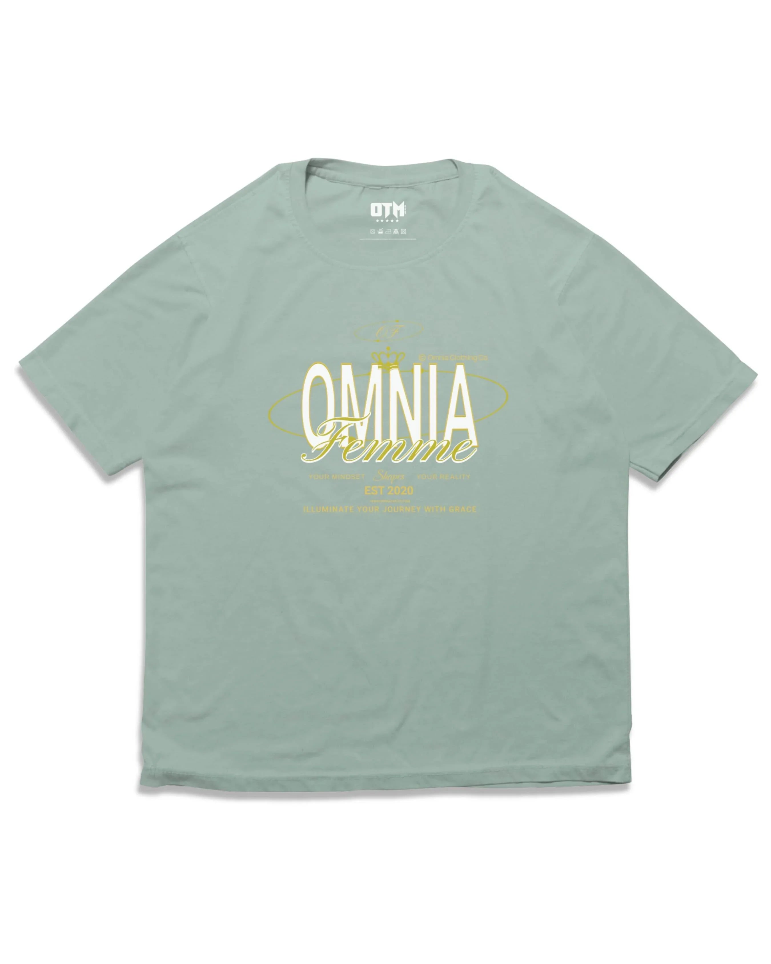 FEMME ILLUMINATE T SHIRT - OMNIA TENDUNT MOTUM CLOTHING LTD