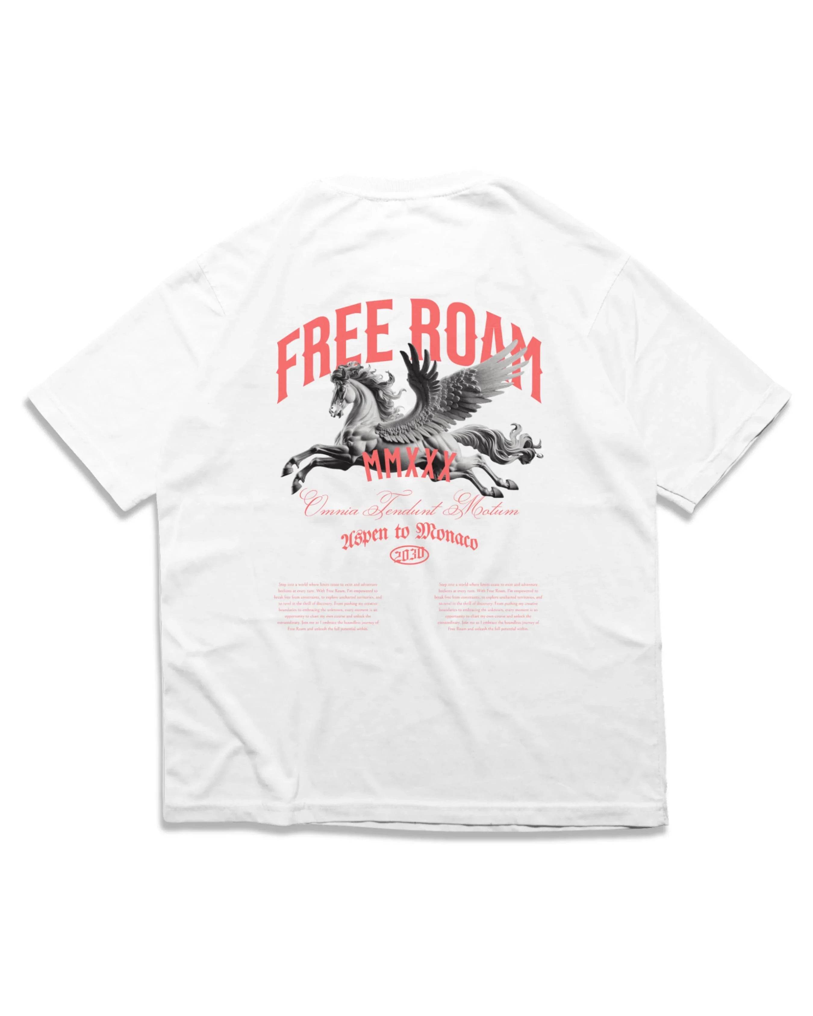 FREE ROAM T SHIRT - OMNIA TENDUNT MOTUM CLOTHING LTD