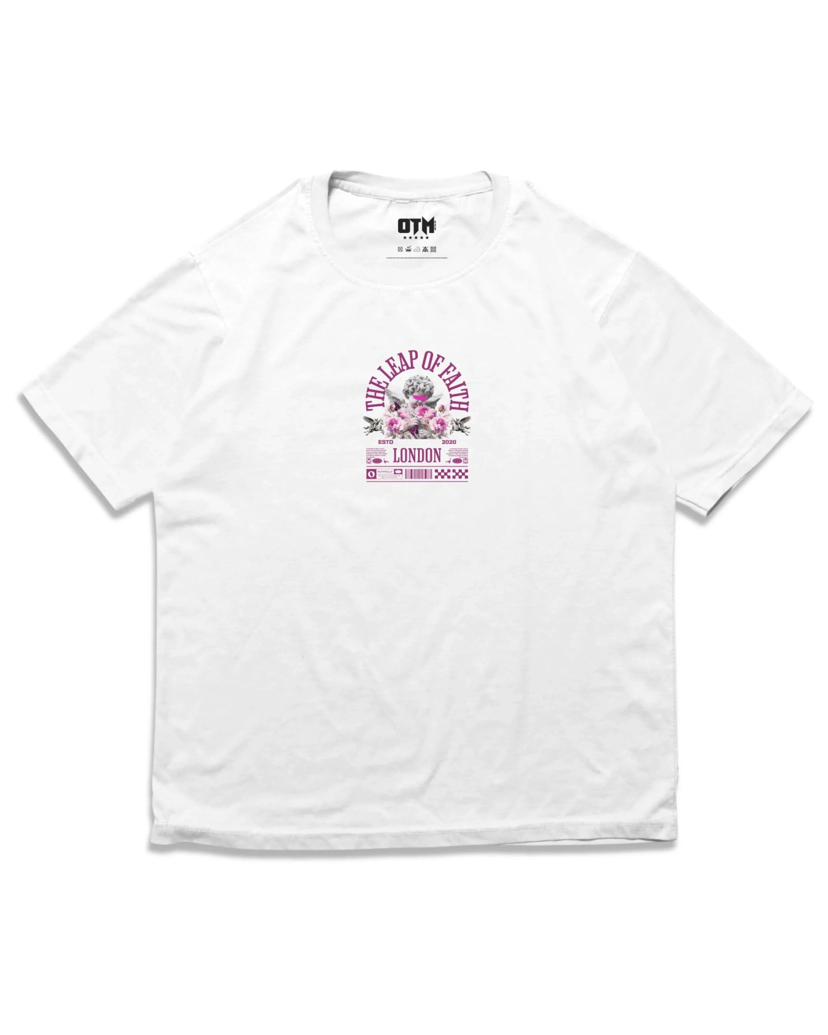 LEAP OF FAITH T SHIRT - OMNIA TENDUNT MOTUM CLOTHING LTD