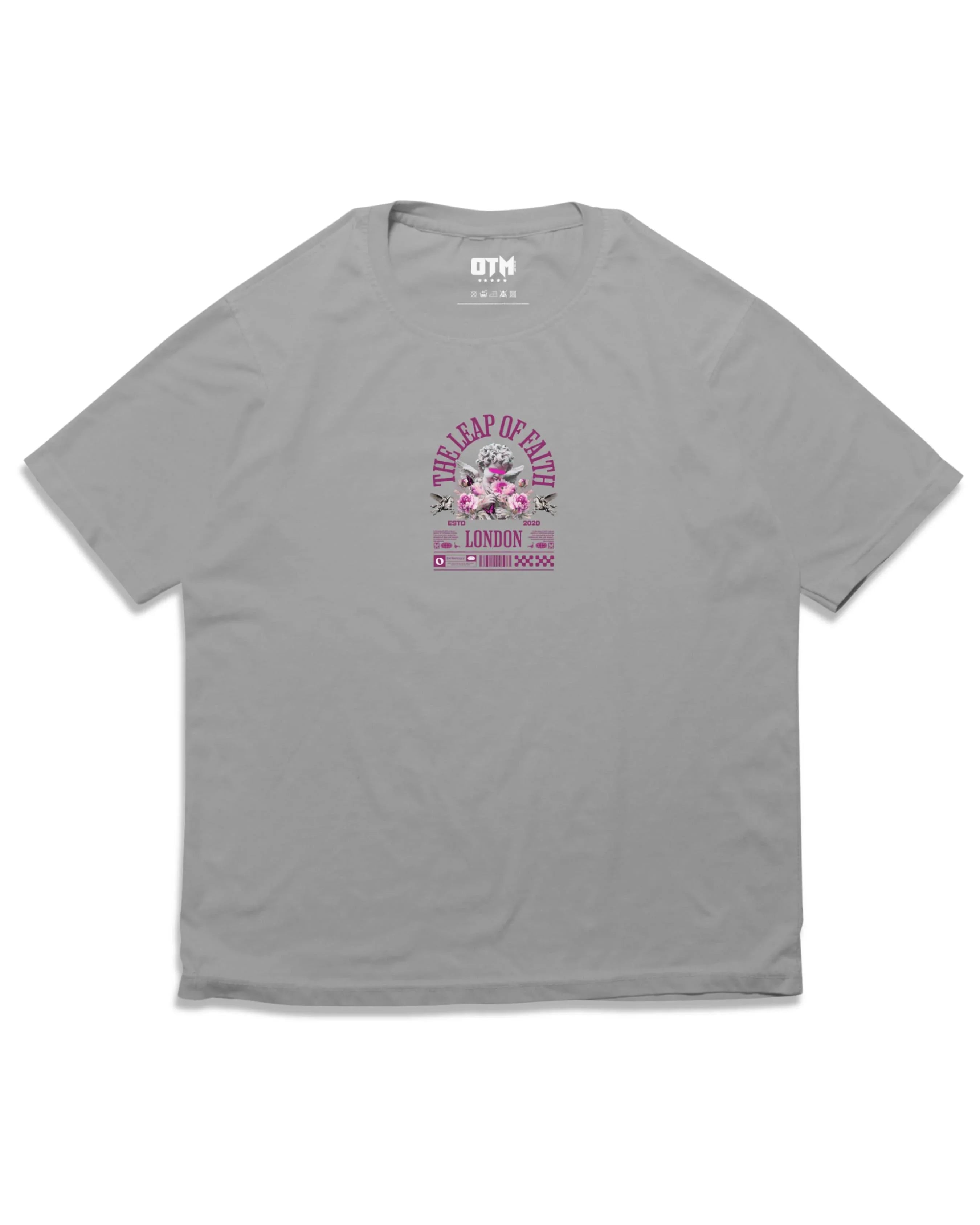 LEAP OF FAITH T SHIRT - OMNIA TENDUNT MOTUM CLOTHING LTD