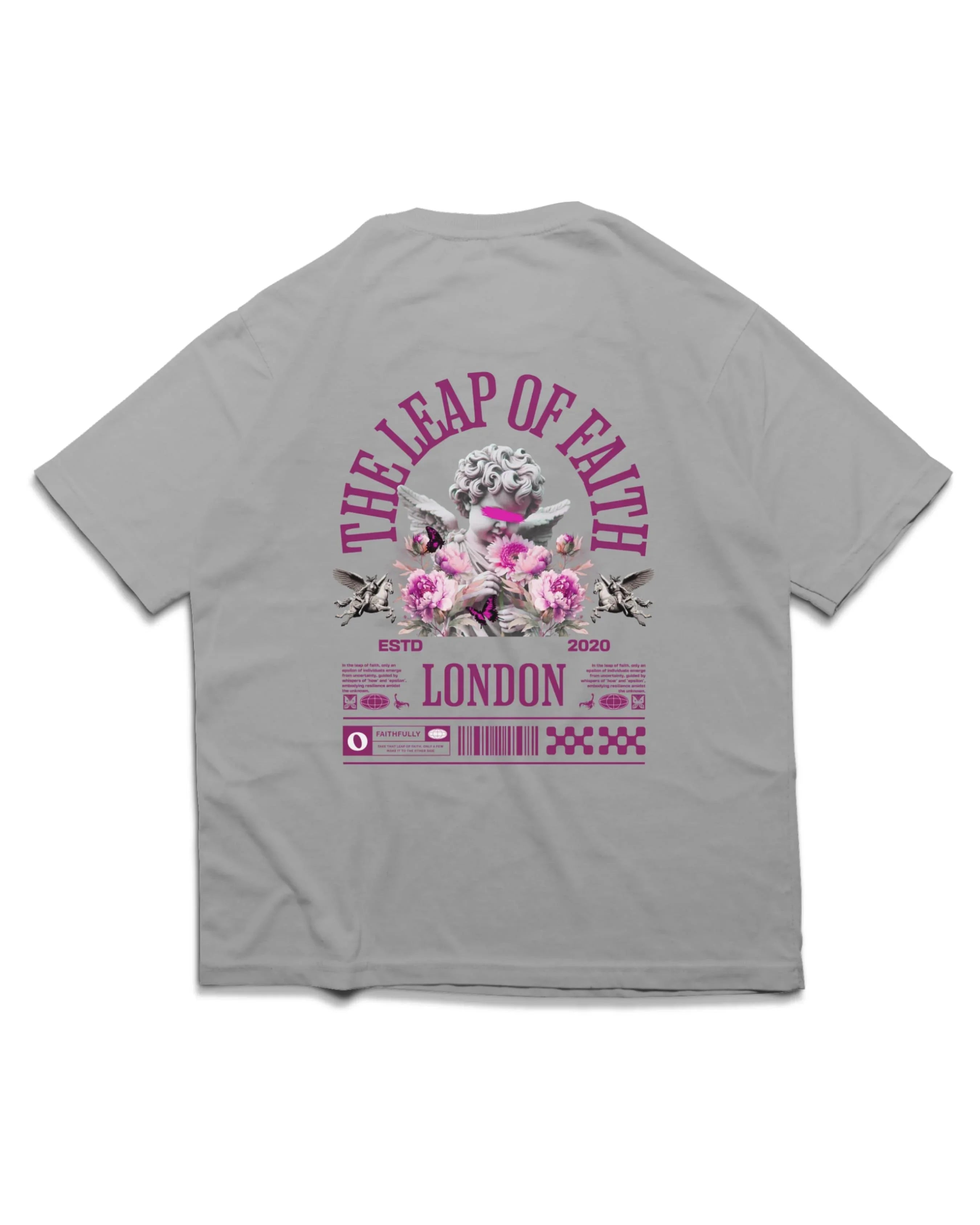 LEAP OF FAITH T SHIRT - OMNIA TENDUNT MOTUM CLOTHING LTD