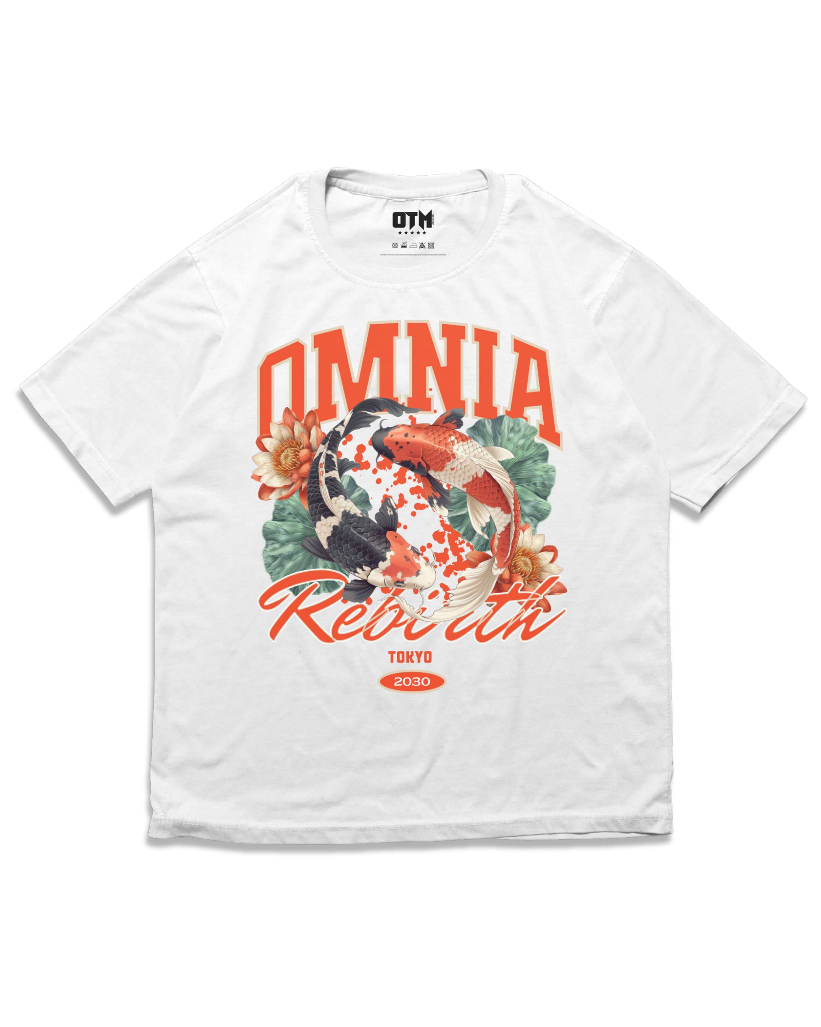 REBIRTH T SHIRT - OMNIA TENDUNT MOTUM CLOTHING LTD