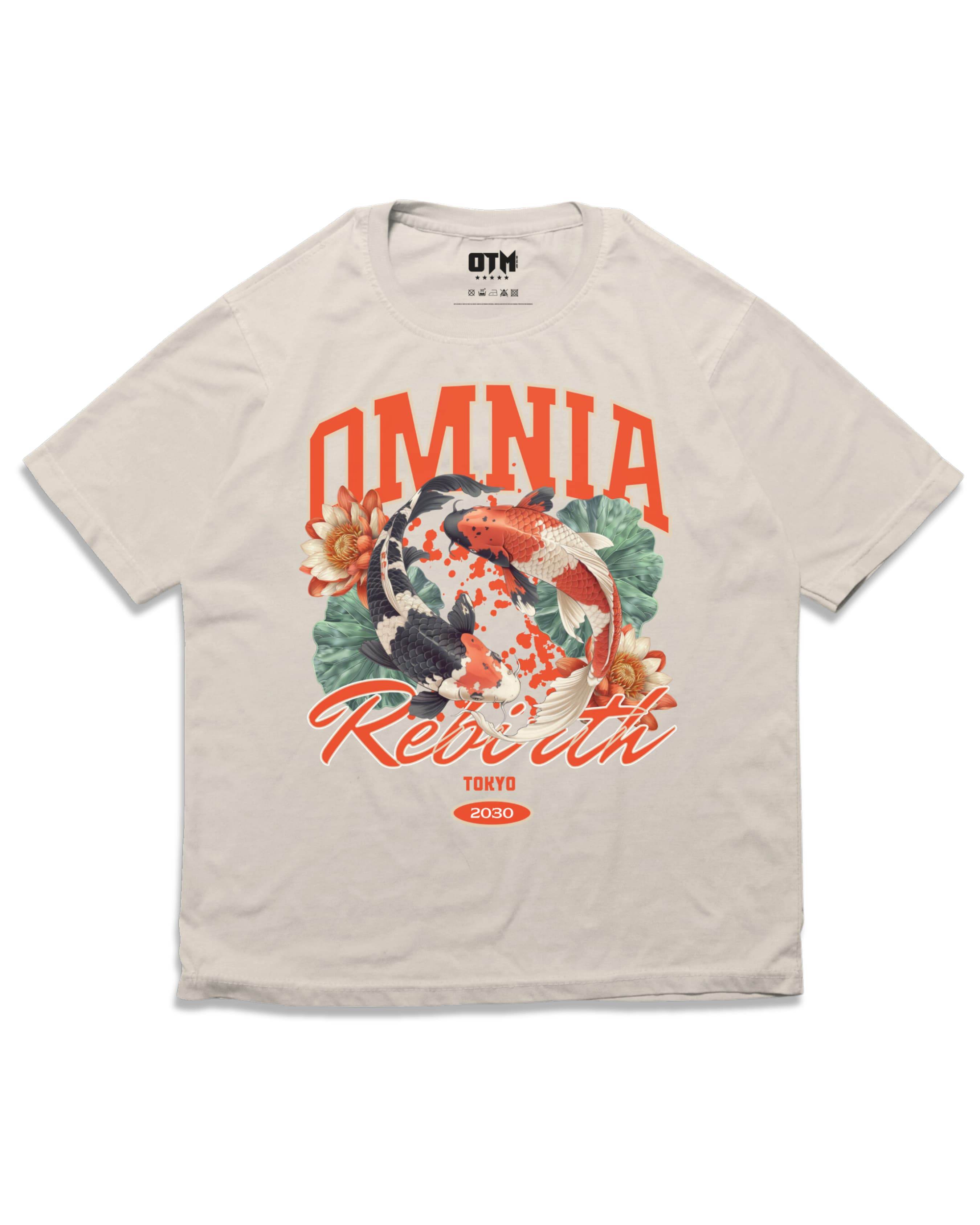 REBIRTH T SHIRT - OMNIA TENDUNT MOTUM CLOTHING LTD