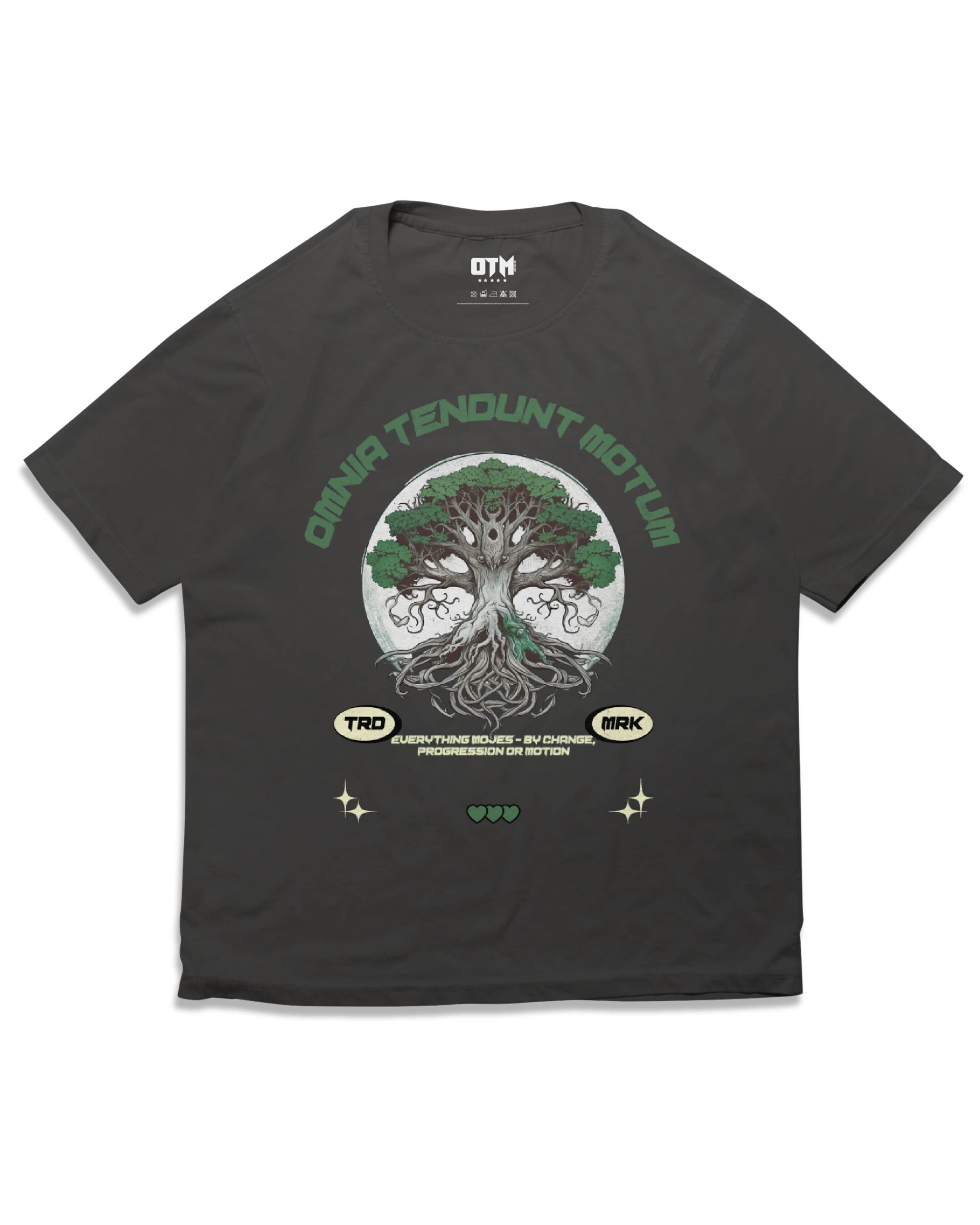 STRONG ROOTS T SHIRT - OMNIA TENDUNT MOTUM CLOTHING LTD