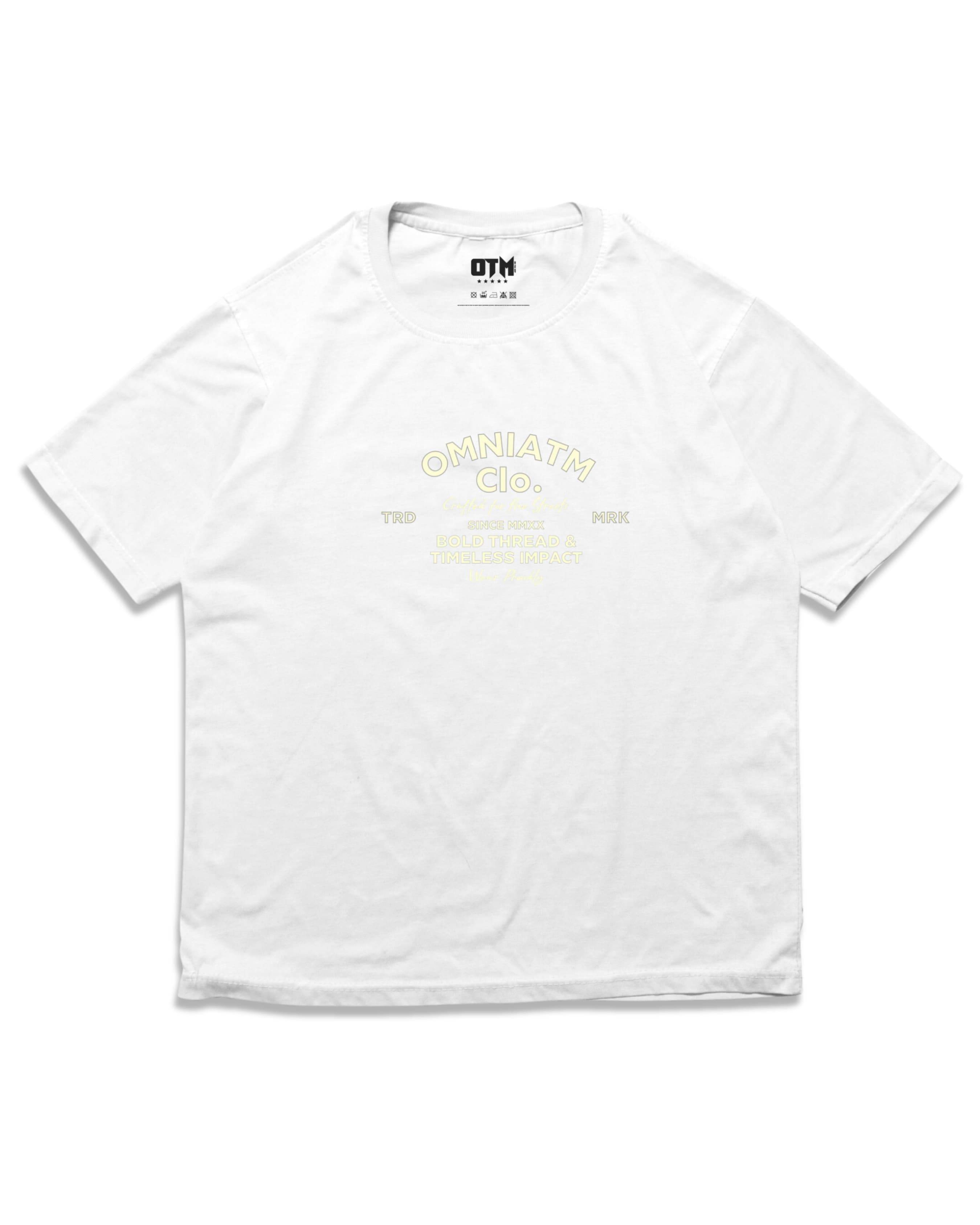 FOR THE STREETS T SHIRT - OMNIA TENDUNT MOTUM CLOTHING LTD