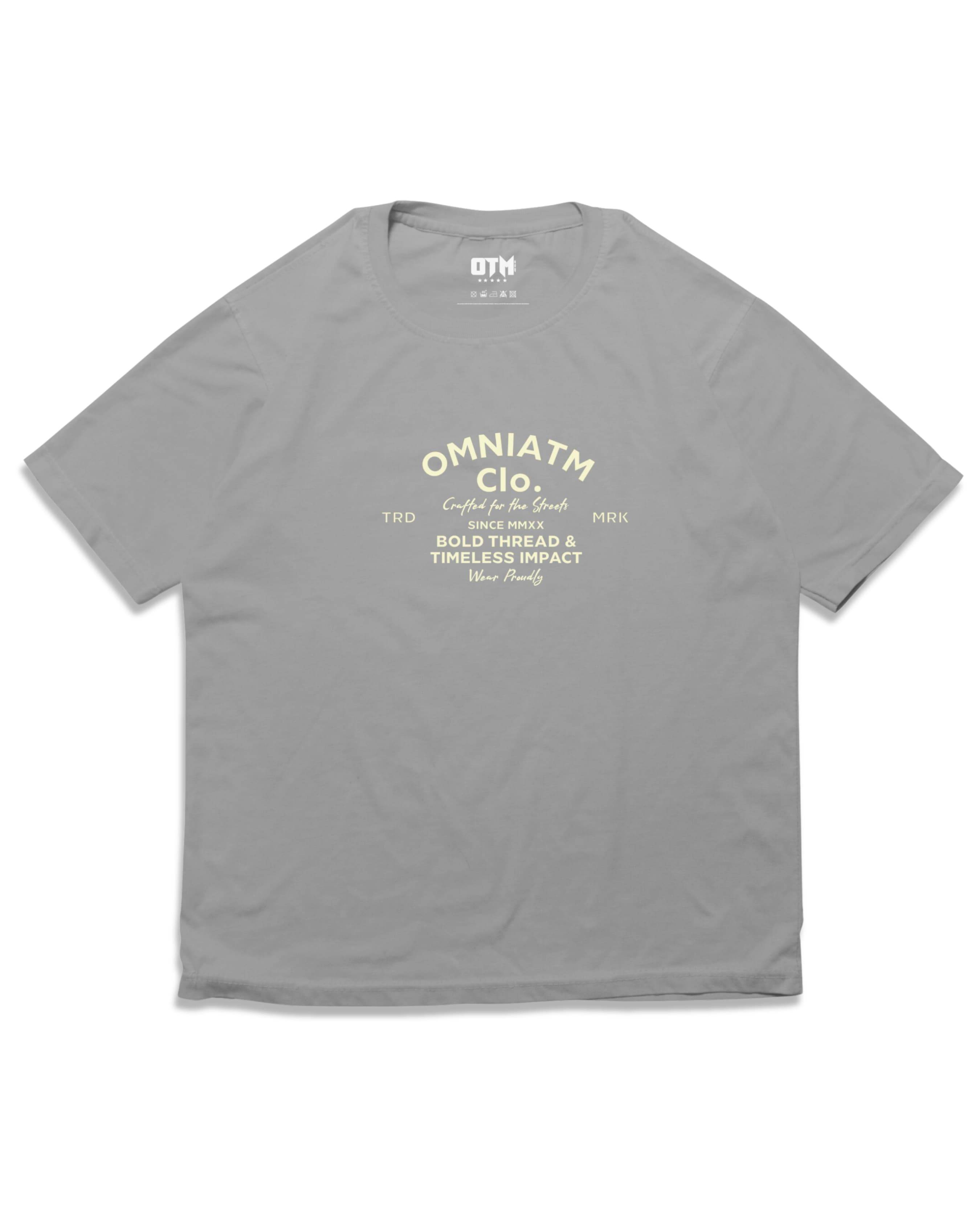 FOR THE STREETS T SHIRT - OMNIA TENDUNT MOTUM CLOTHING LTD