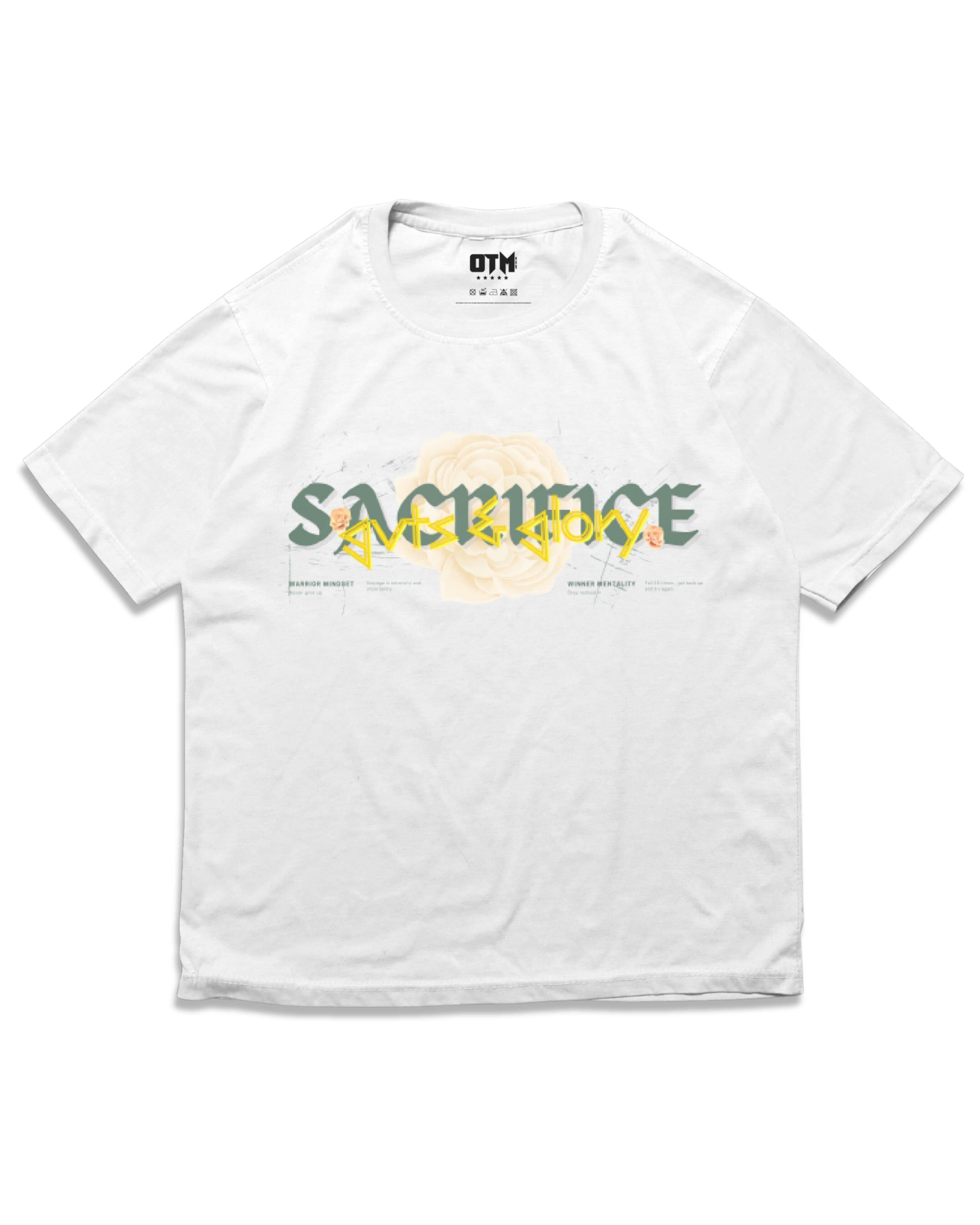 SACRIFICE T SHIRT - OMNIA TENDUNT MOTUM CLOTHING LTD
