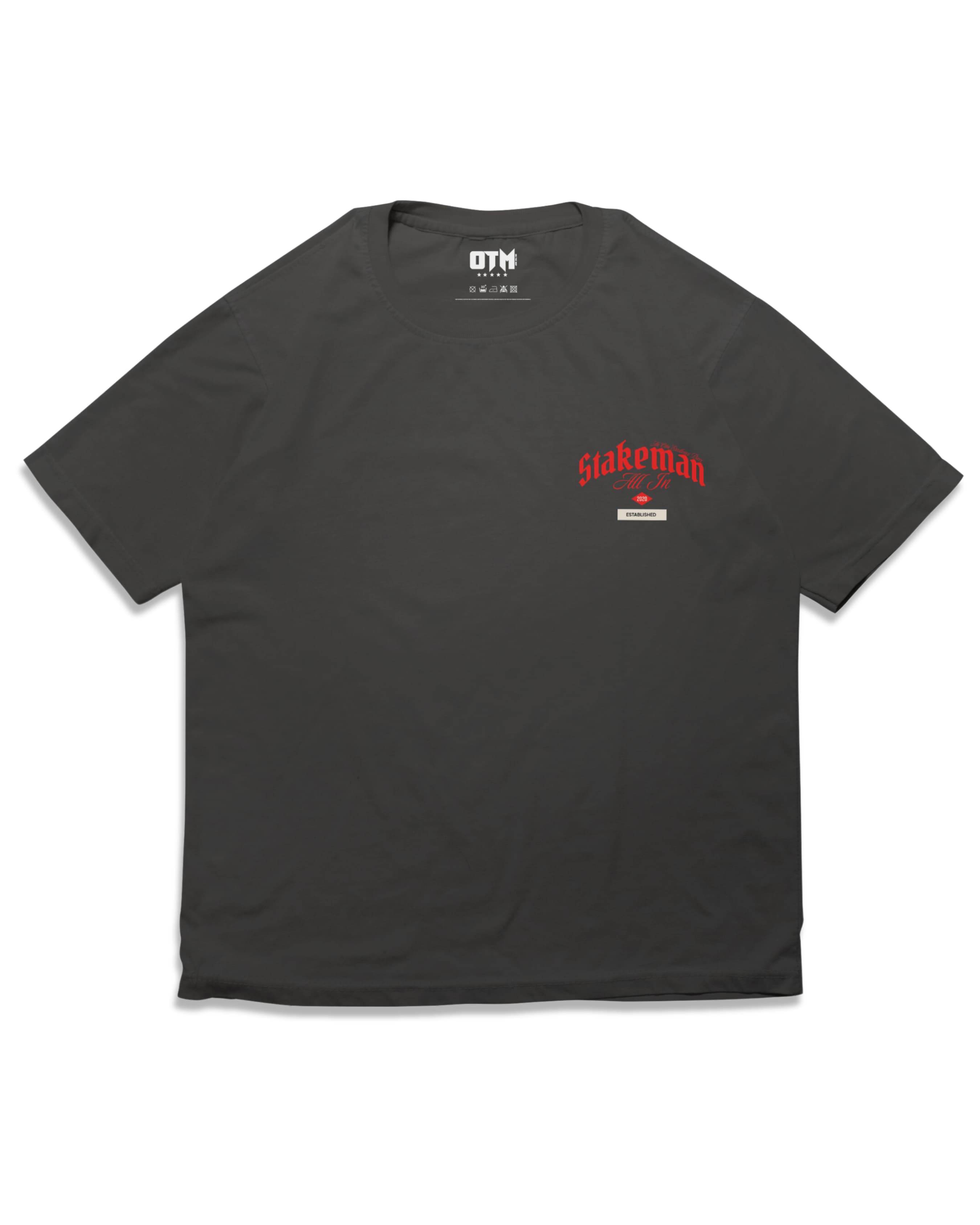 STAKEMAN T SHIRT - OMNIA TENDUNT MOTUM CLOTHING LTD