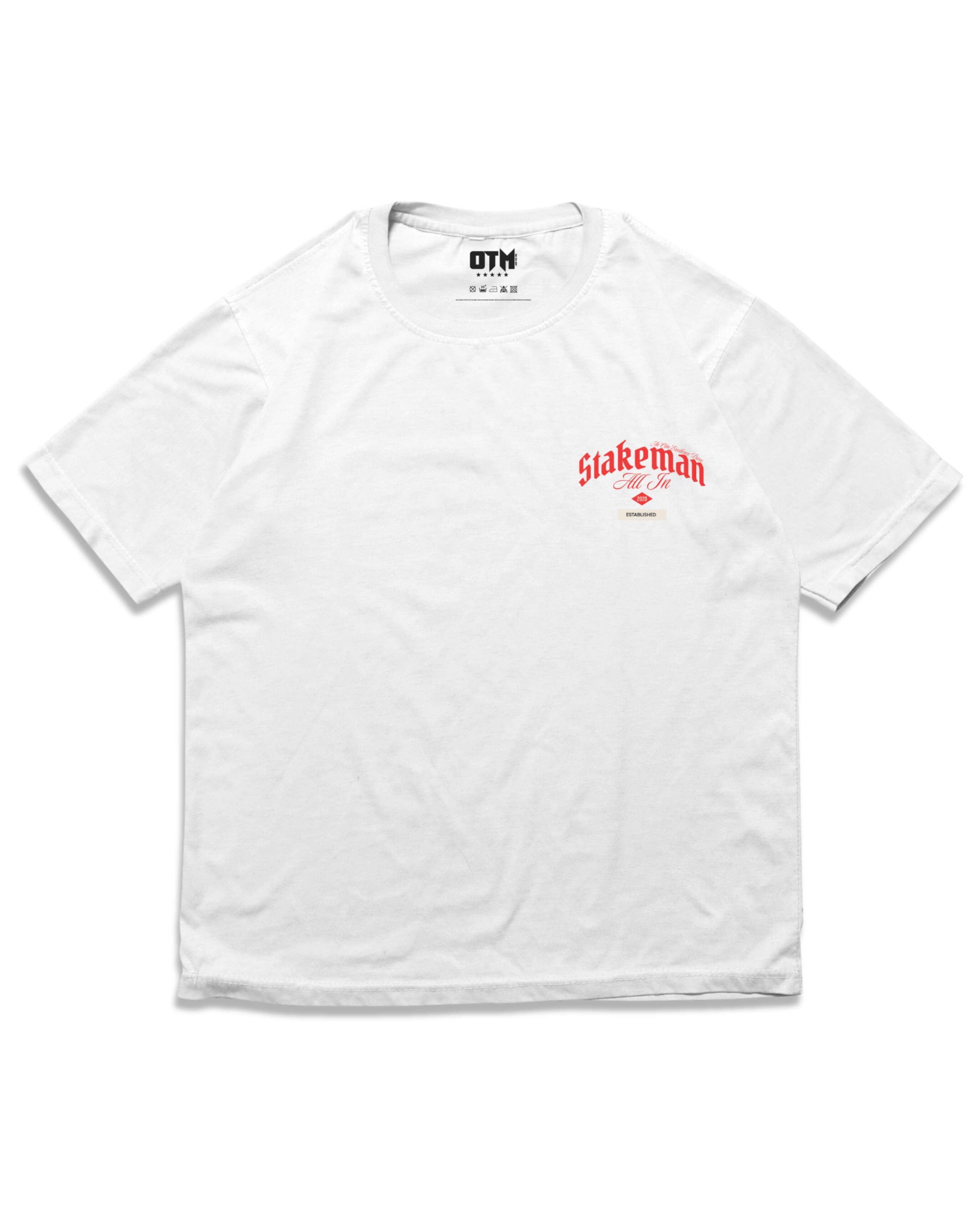 STAKEMAN T SHIRT - OMNIA TENDUNT MOTUM CLOTHING LTD