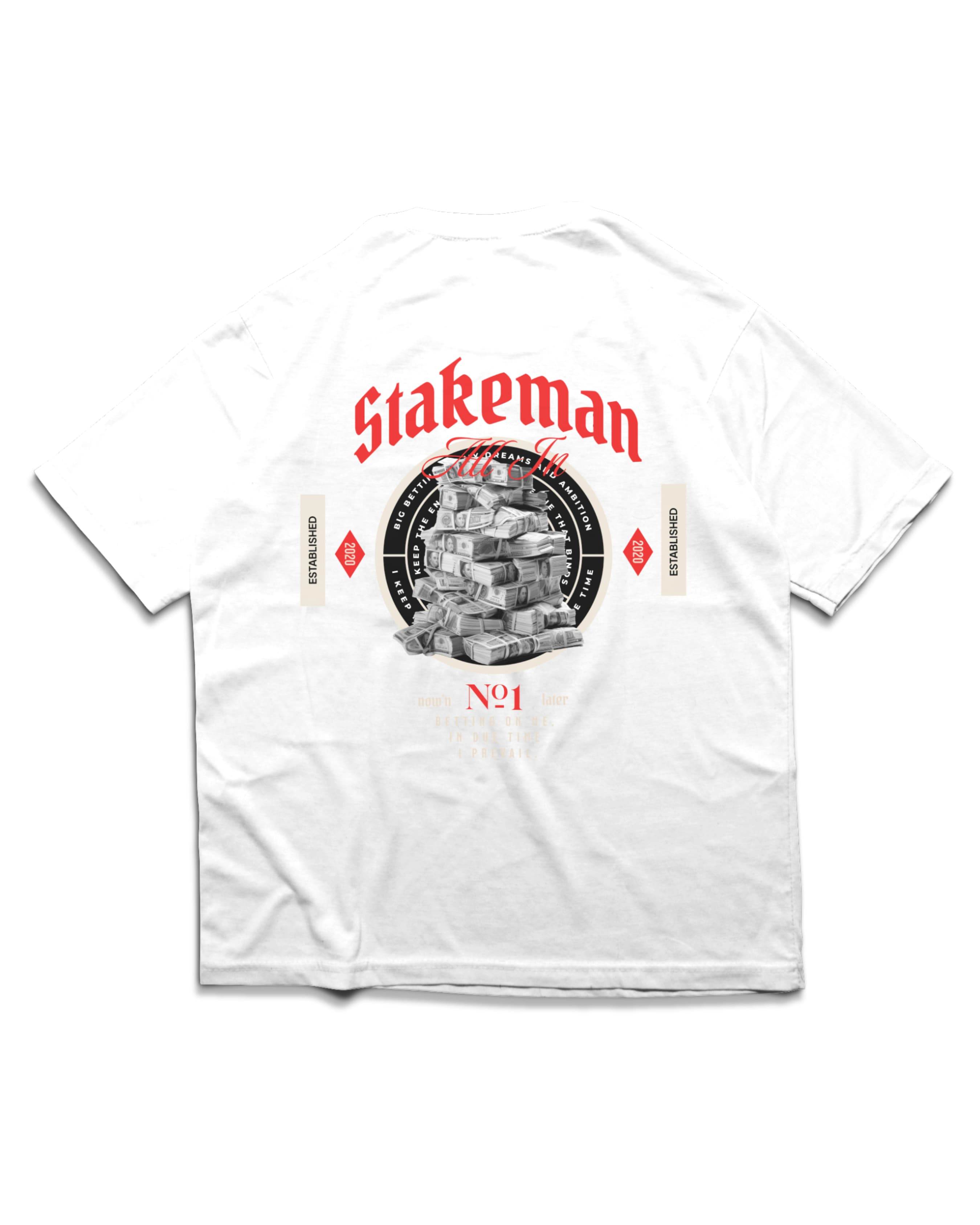 STAKEMAN T SHIRT - OMNIA TENDUNT MOTUM CLOTHING LTD