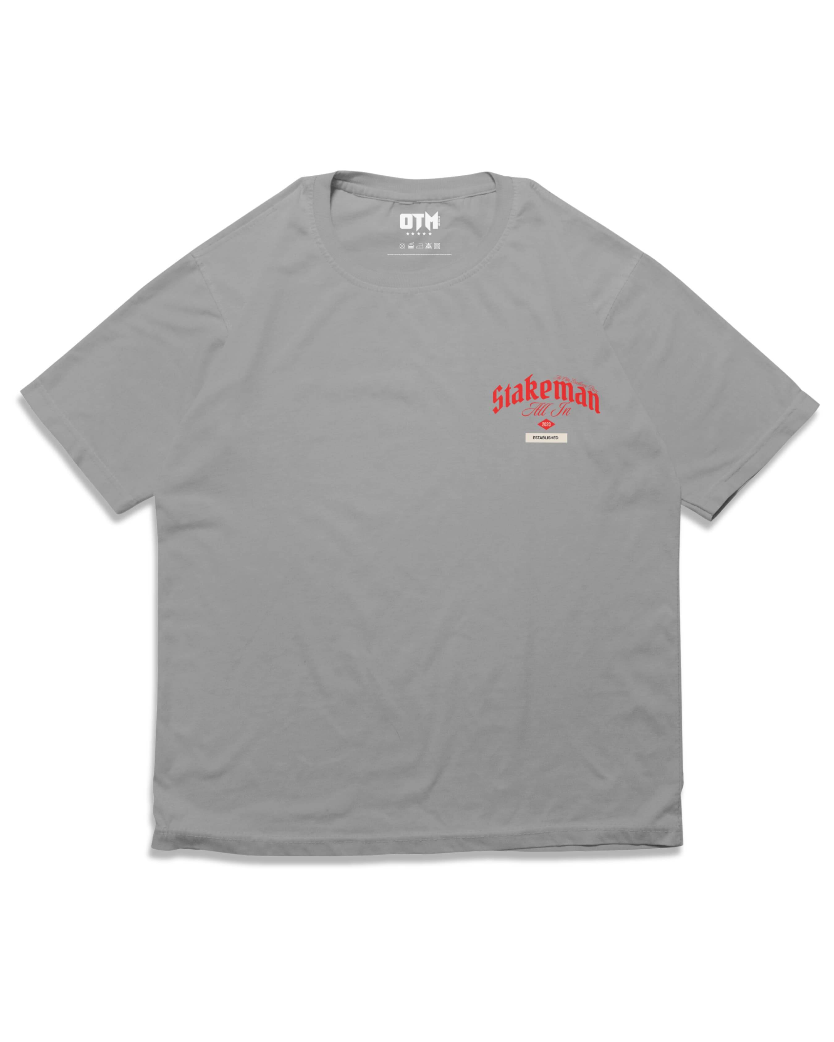 STAKEMAN T SHIRT - OMNIA TENDUNT MOTUM CLOTHING LTD