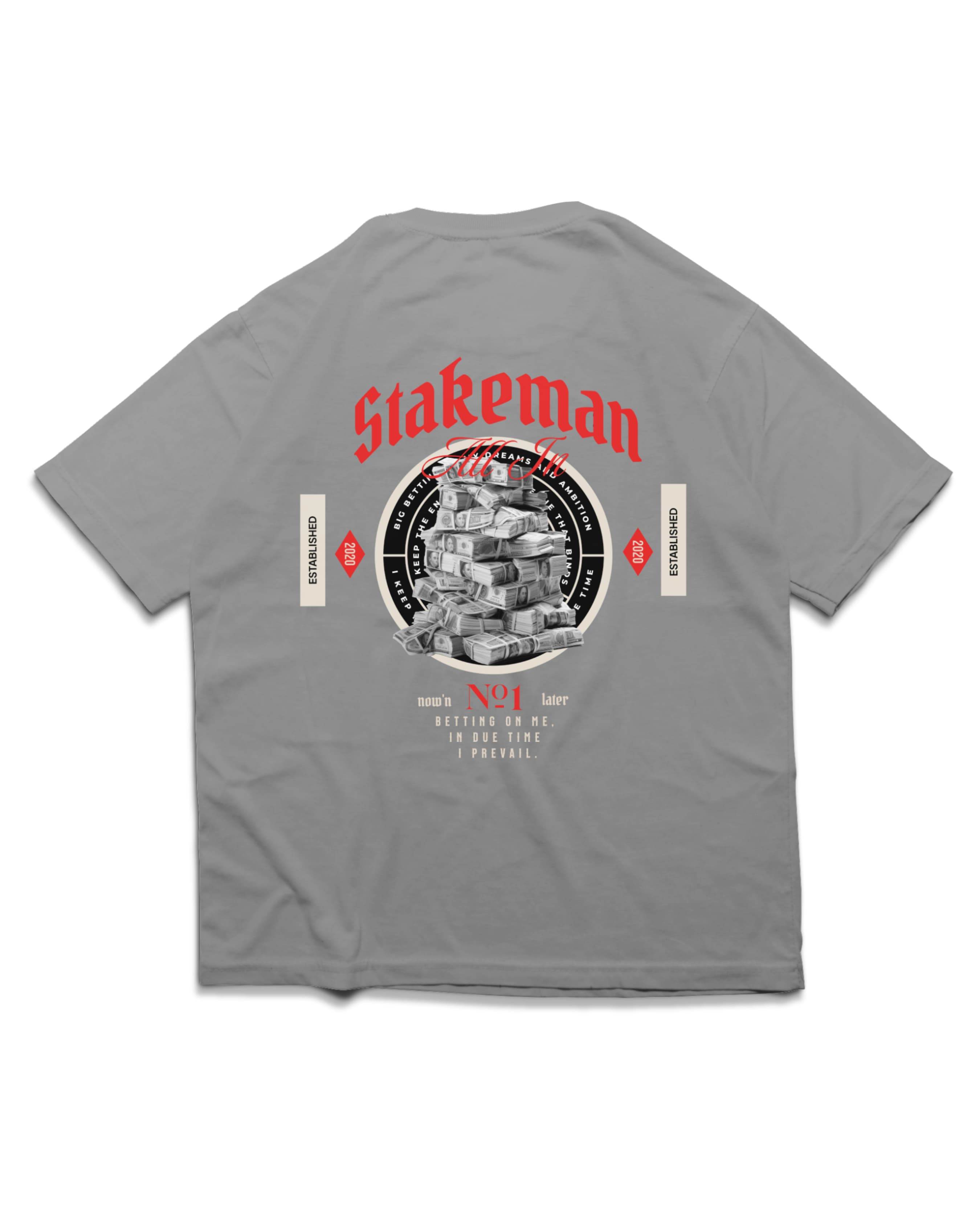 STAKEMAN T SHIRT - OMNIA TENDUNT MOTUM CLOTHING LTD