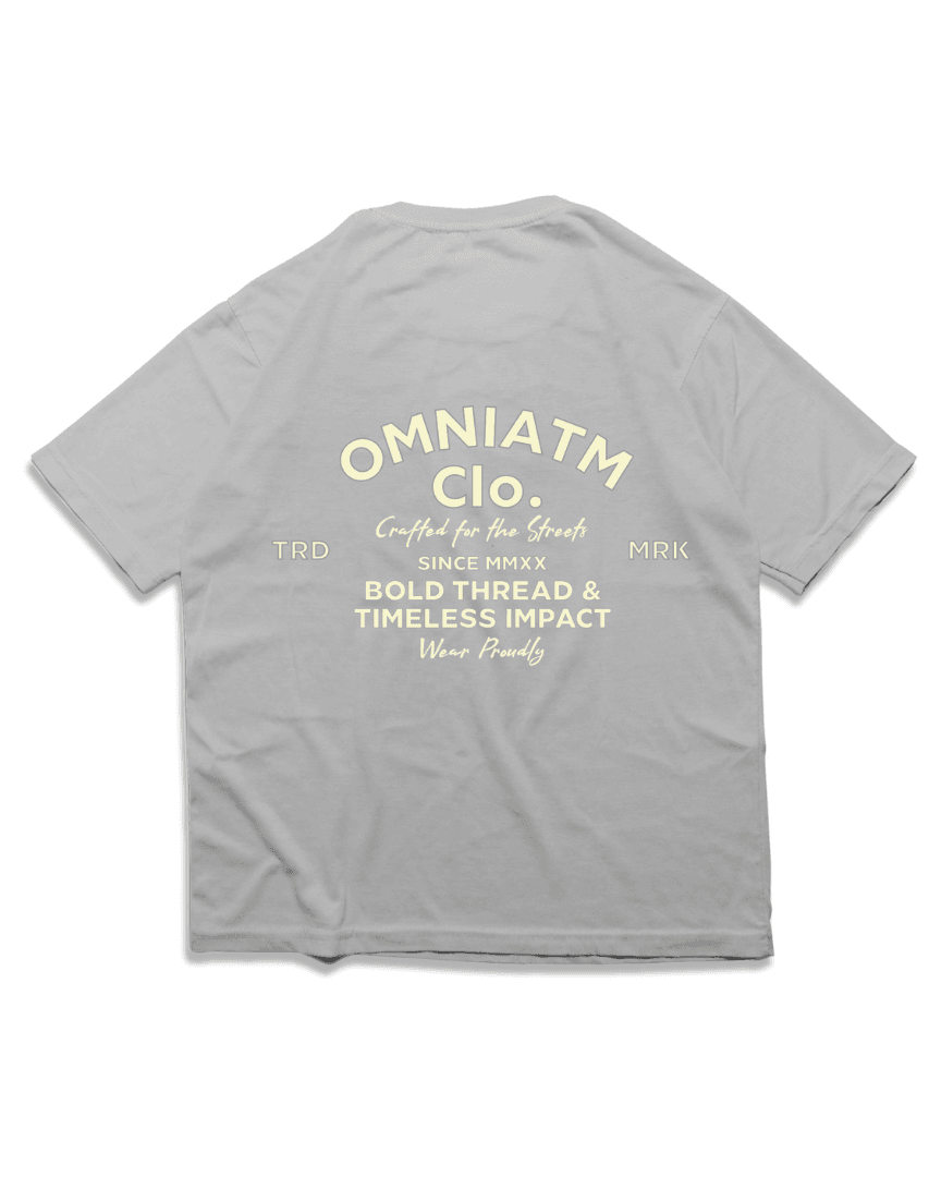 FOR THE STREETS T SHIRT - OMNIA TENDUNT MOTUM CLOTHING LTD