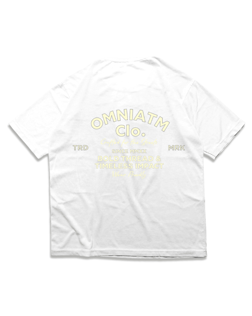 FOR THE STREETS T SHIRT - OMNIA TENDUNT MOTUM CLOTHING LTD