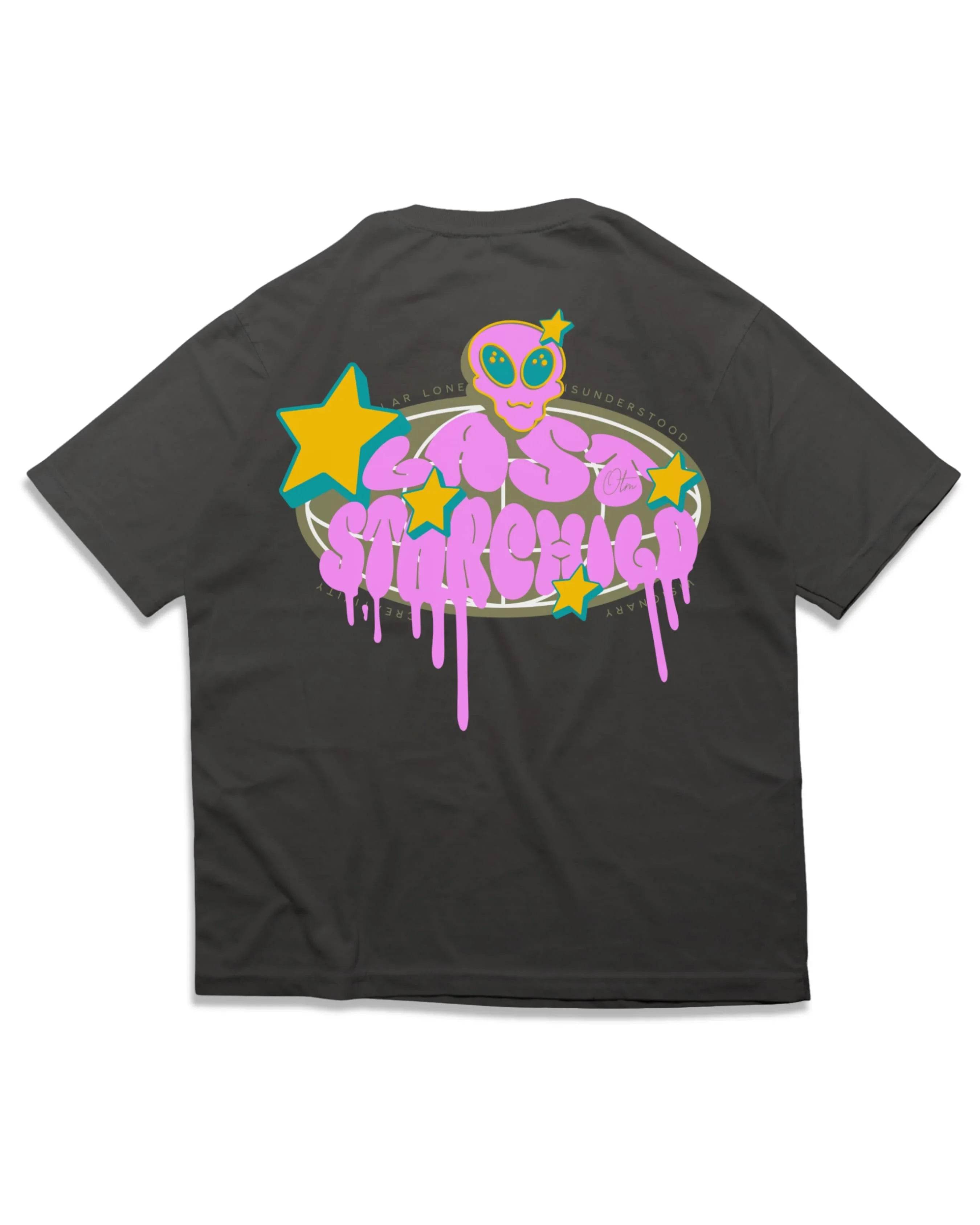 LAST STARCHILD T SHIRT - OMNIA TENDUNT MOTUM CLOTHING LTD