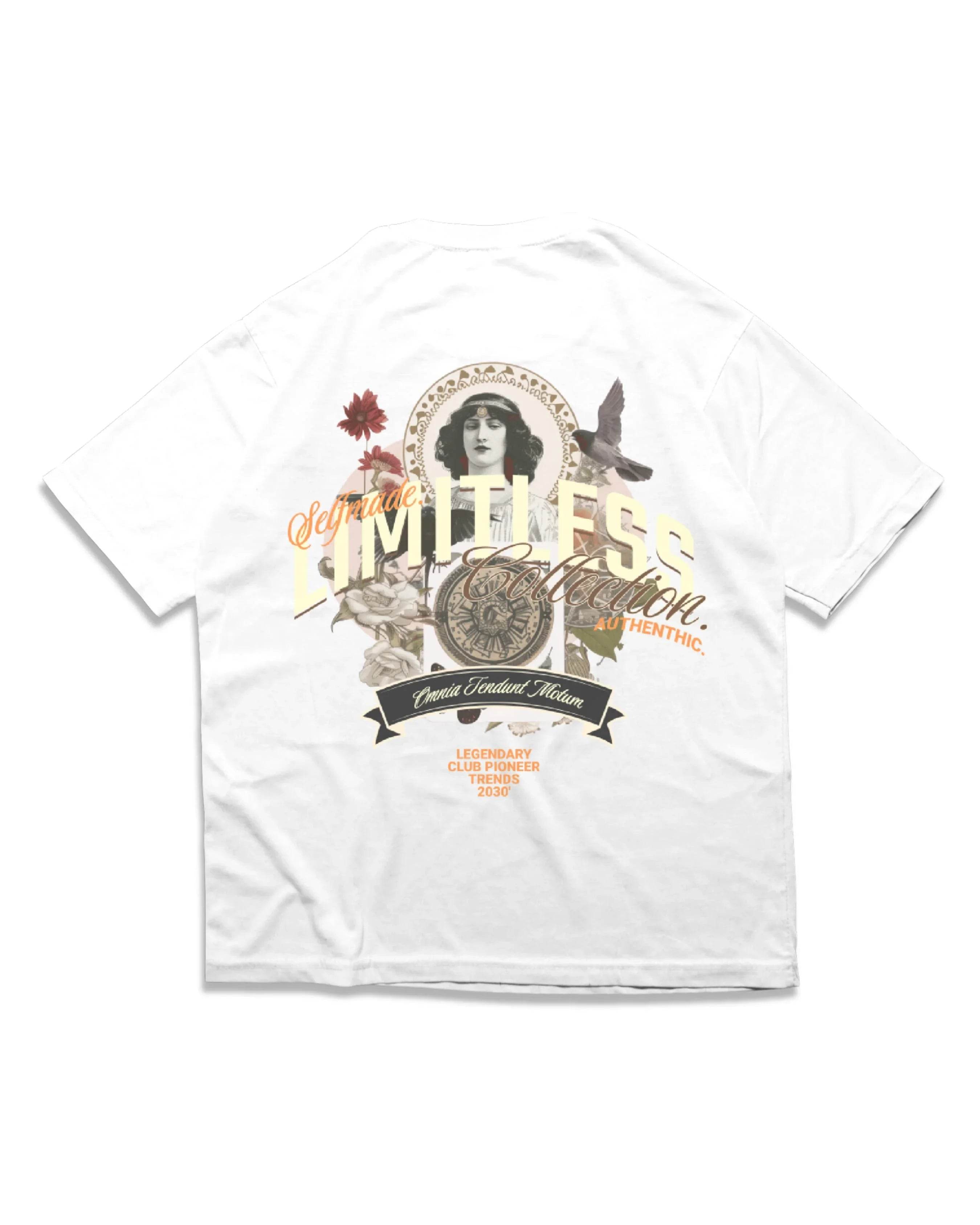 LIMITLESS - SELFMADE T SHIRT - OMNIA TENDUNT MOTUM CLOTHING LTD