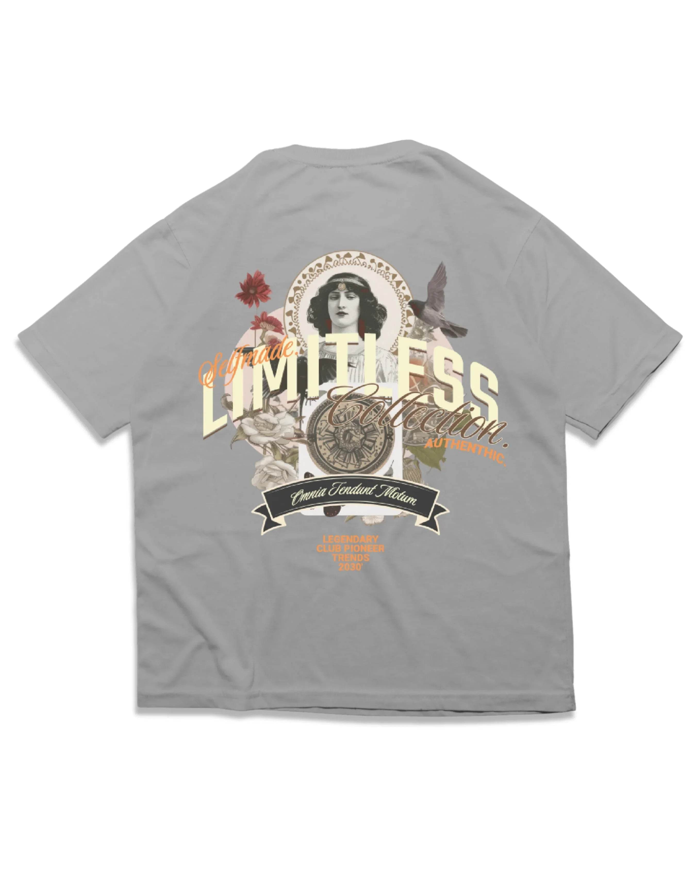 LIMITLESS - SELFMADE T SHIRT - OMNIA TENDUNT MOTUM CLOTHING LTD