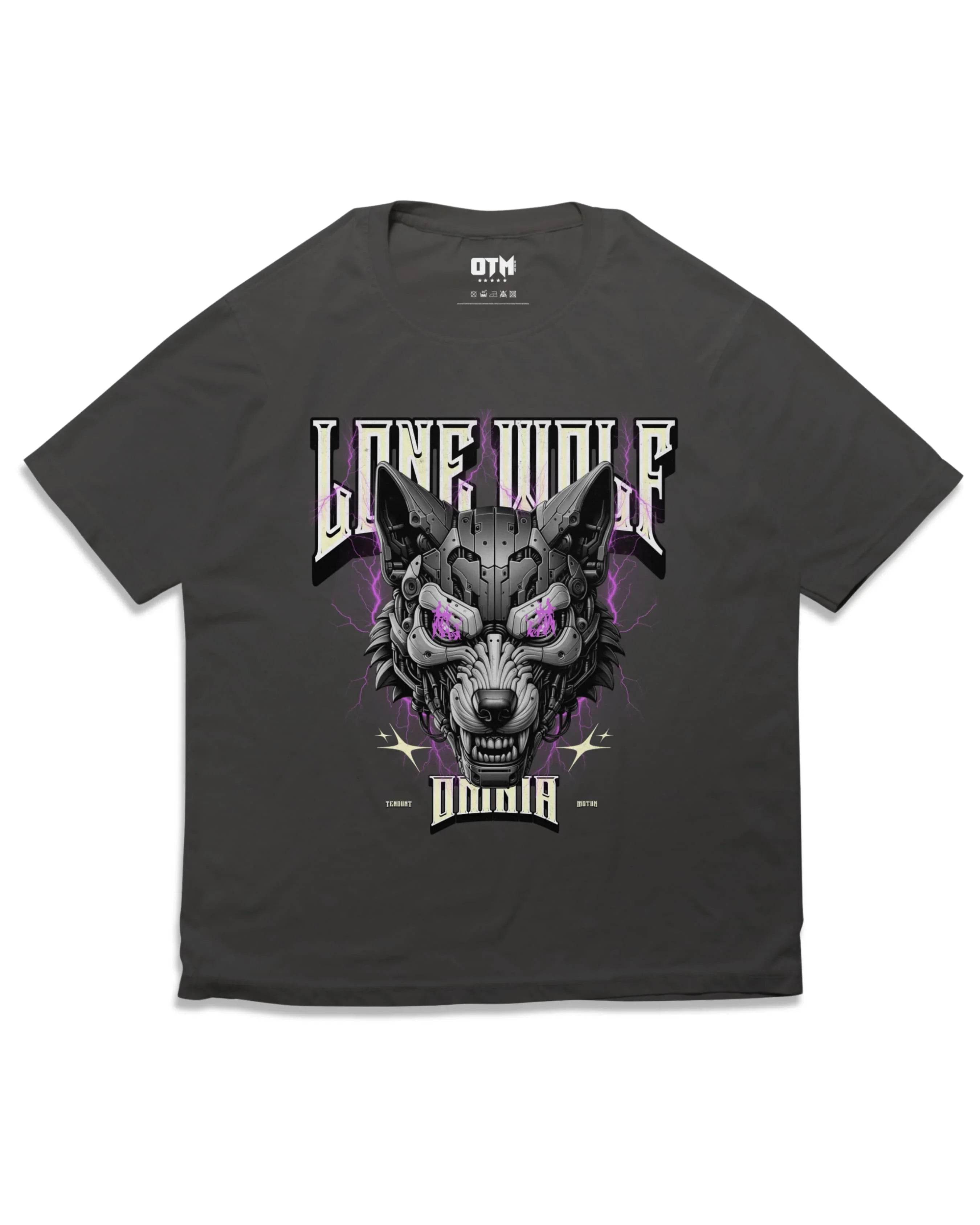 LONEWOLF T SHIRT - OMNIA TENDUNT MOTUM CLOTHING LTD