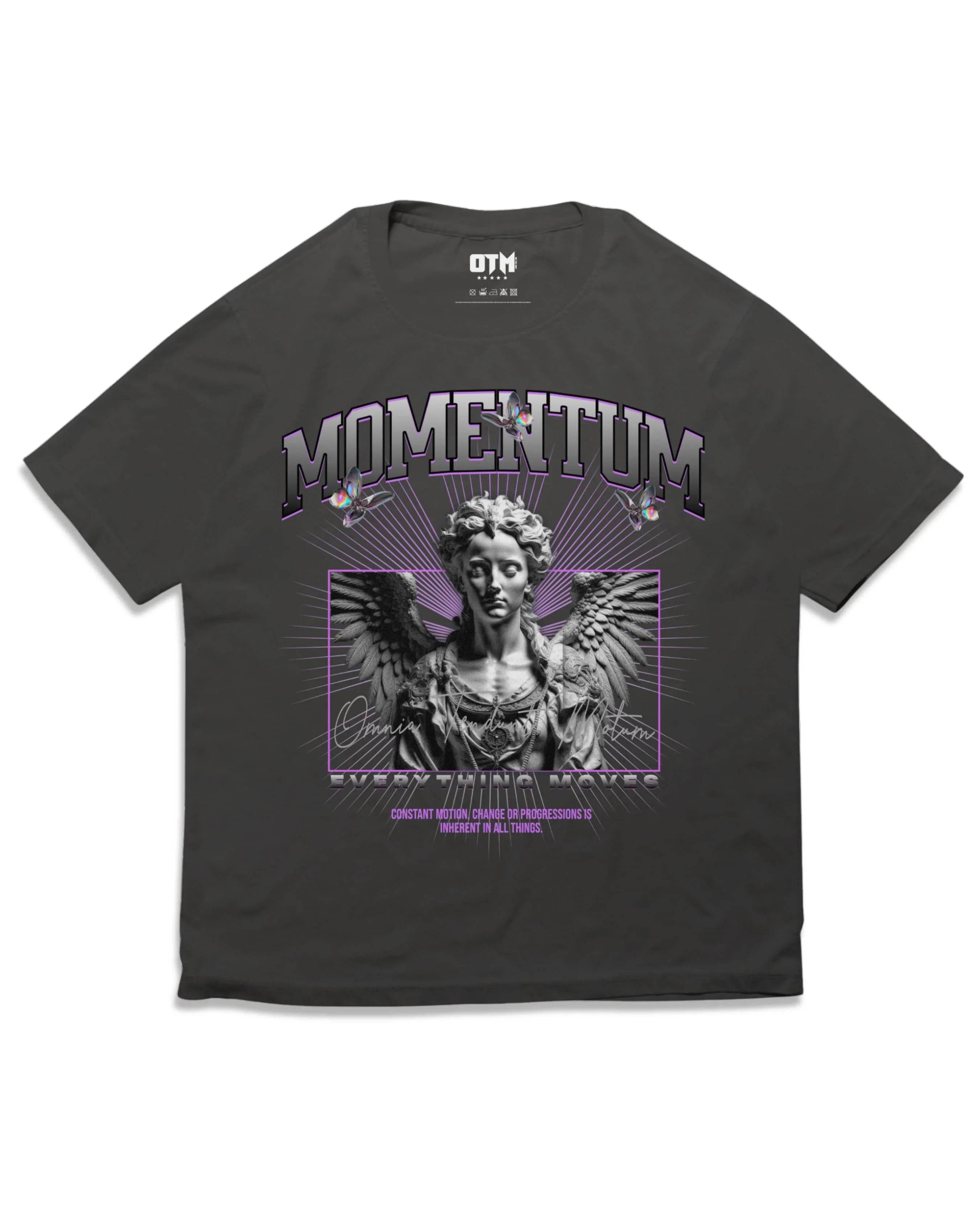 MOMENTUM T SHIRT - OMNIA TENDUNT MOTUM CLOTHING LTD