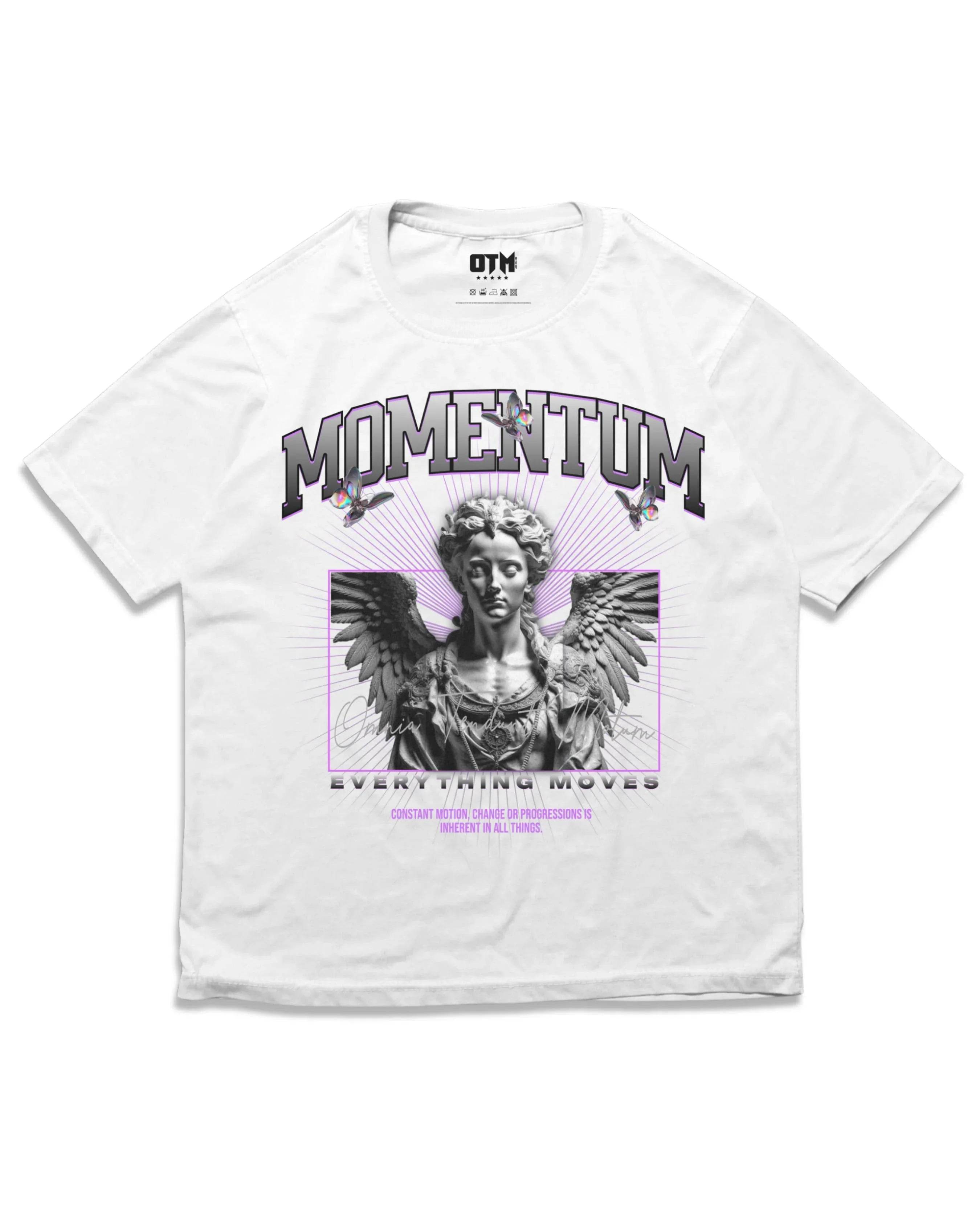 MOMENTUM T SHIRT - OMNIA TENDUNT MOTUM CLOTHING LTD