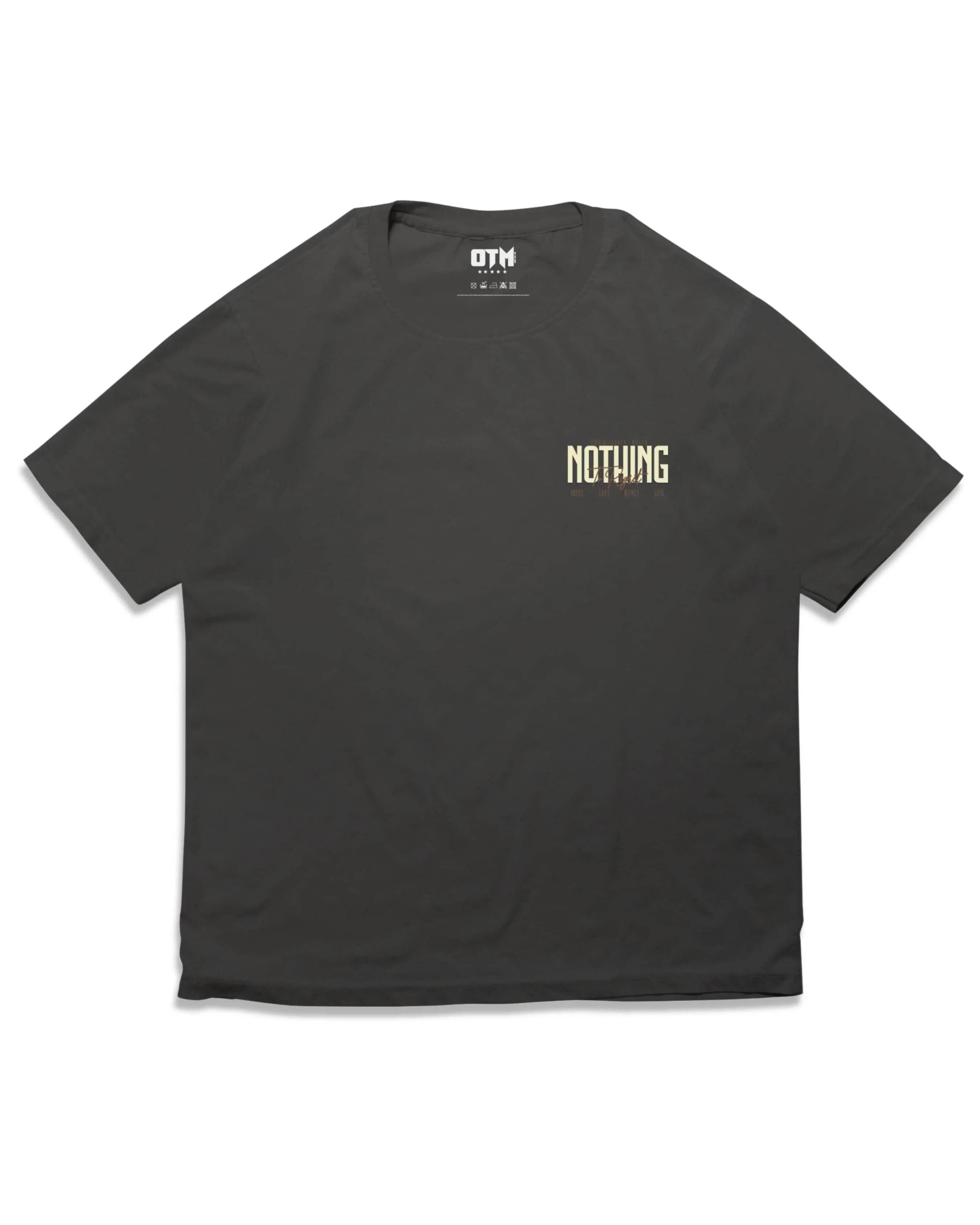 NOTHING TO REGRET T SHIRT - OMNIA TENDUNT MOTUM CLOTHING LTD