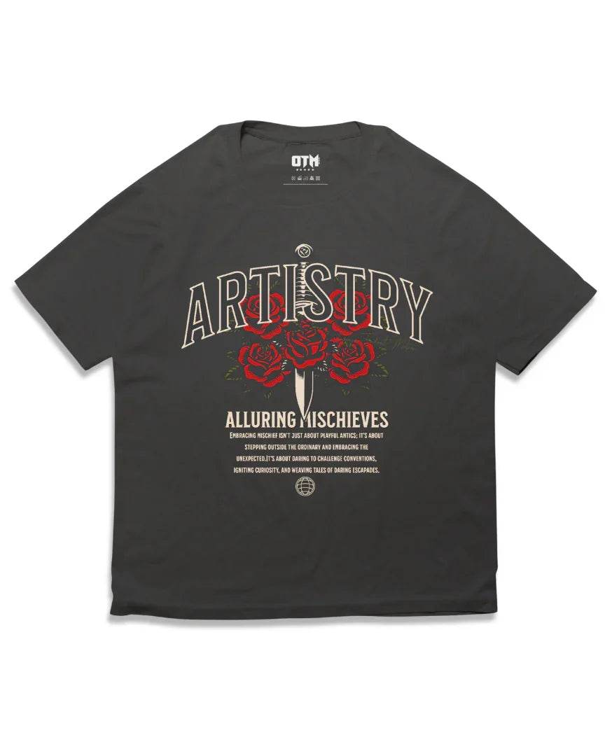 ARTISTRY T SHIRT - OMNIA TENDUNT MOTUM CLOTHING LTD