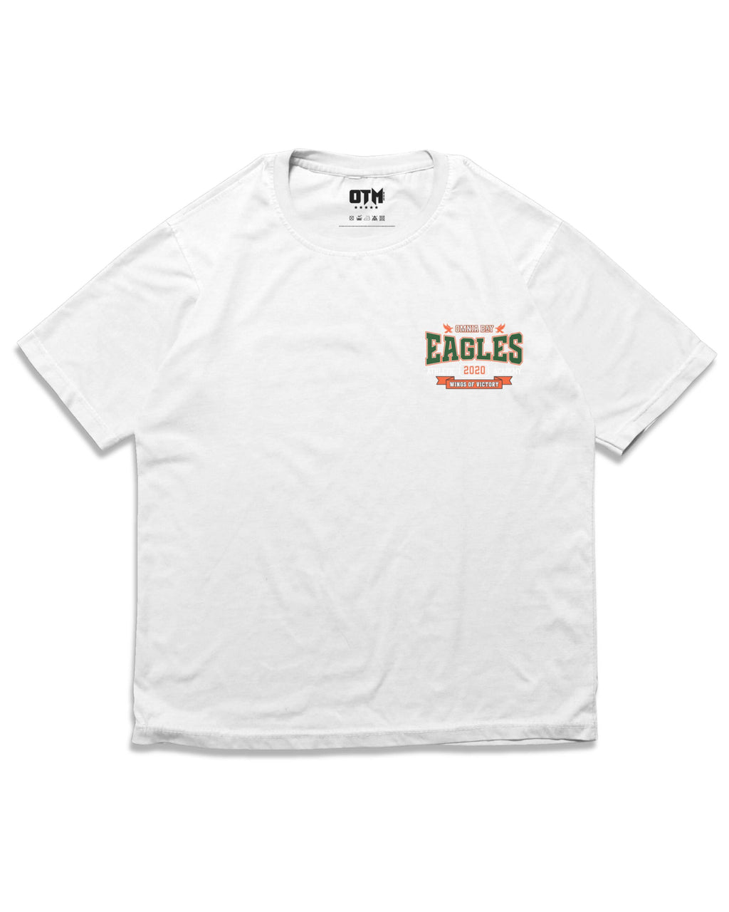 BAY EAGLES T SHIRT - OMNIA TENDUNT MOTUM CLOTHING LTD