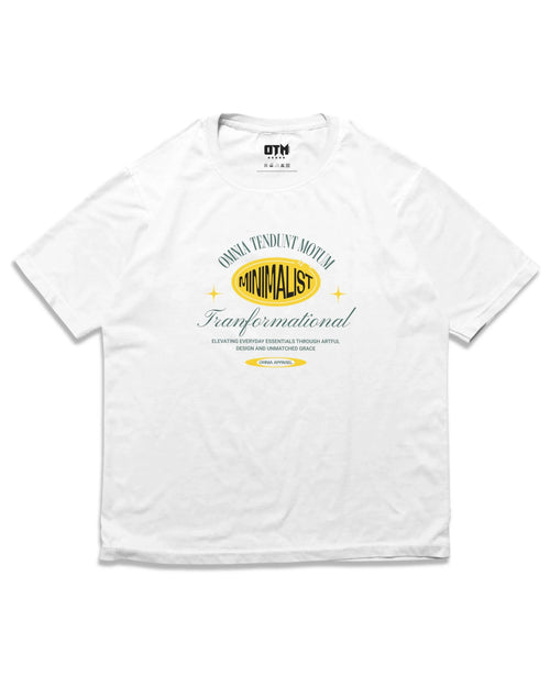 MINIMALIST T SHIRT - OMNIA TENDUNT MOTUM CLOTHING LTD