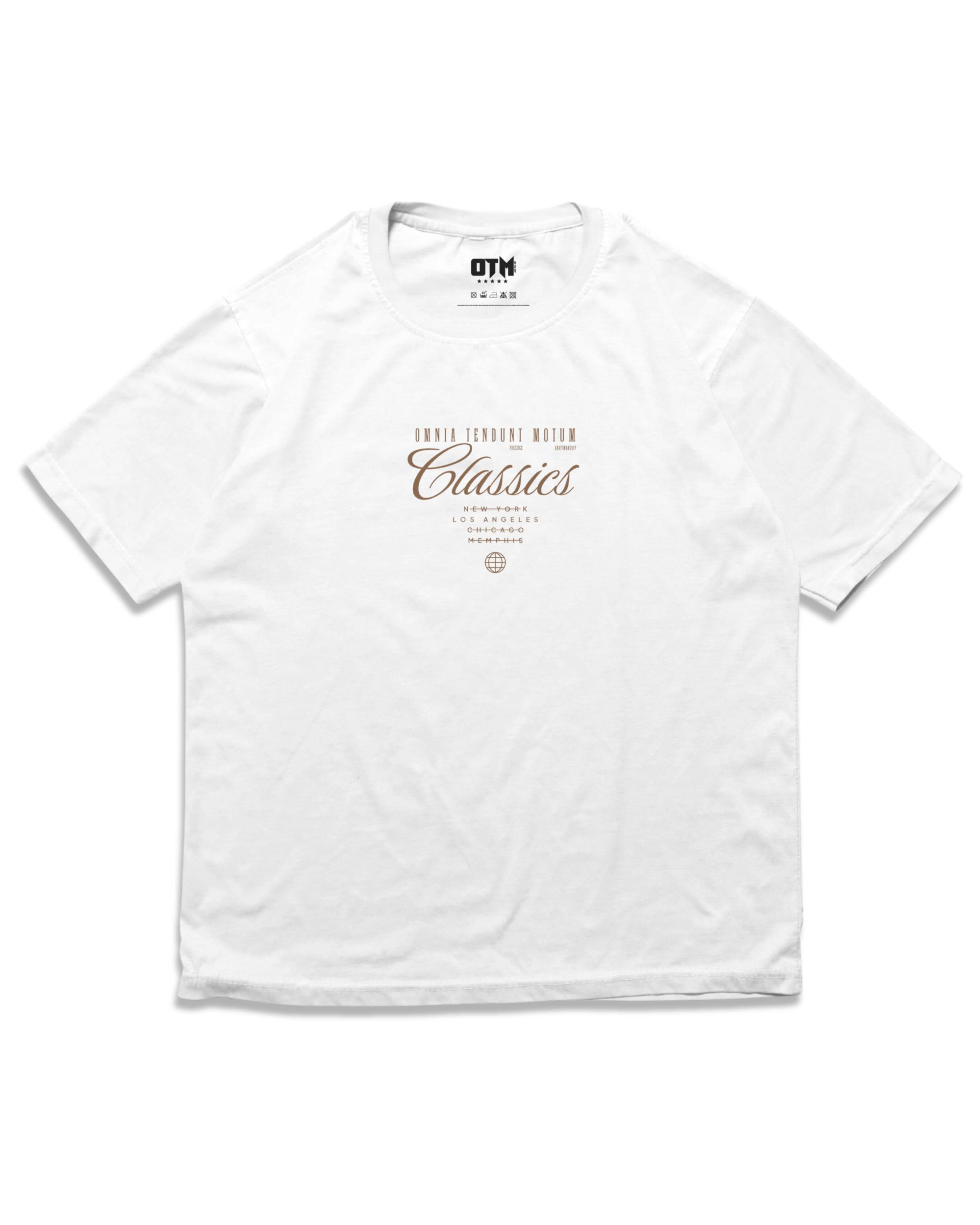 CLASSICS T SHIRT - OMNIA TENDUNT MOTUM CLOTHING LTD