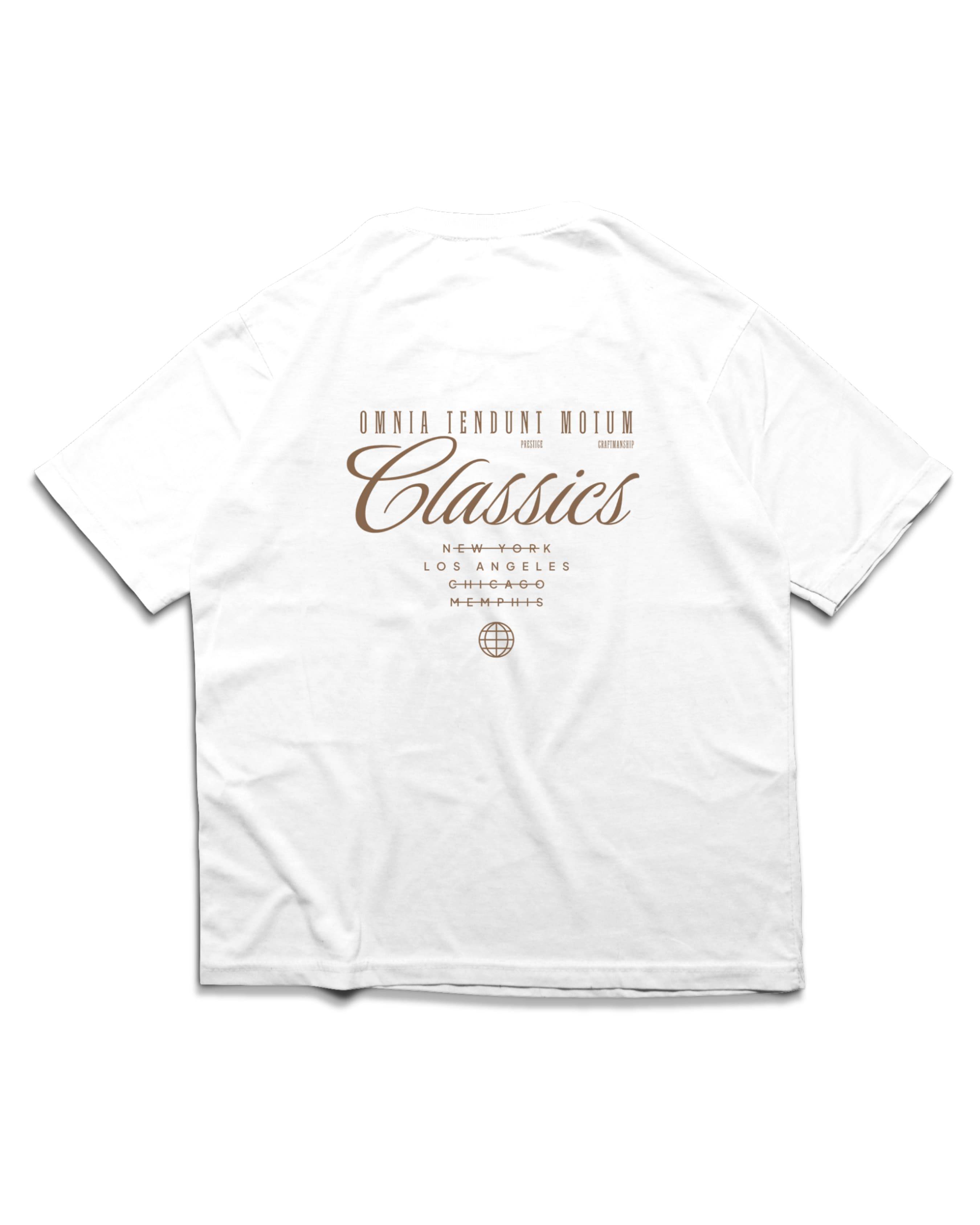 CLASSICS T SHIRT - OMNIA TENDUNT MOTUM CLOTHING LTD