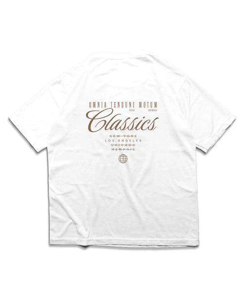 CLASSICS T SHIRT - OMNIA TENDUNT MOTUM CLOTHING LTD