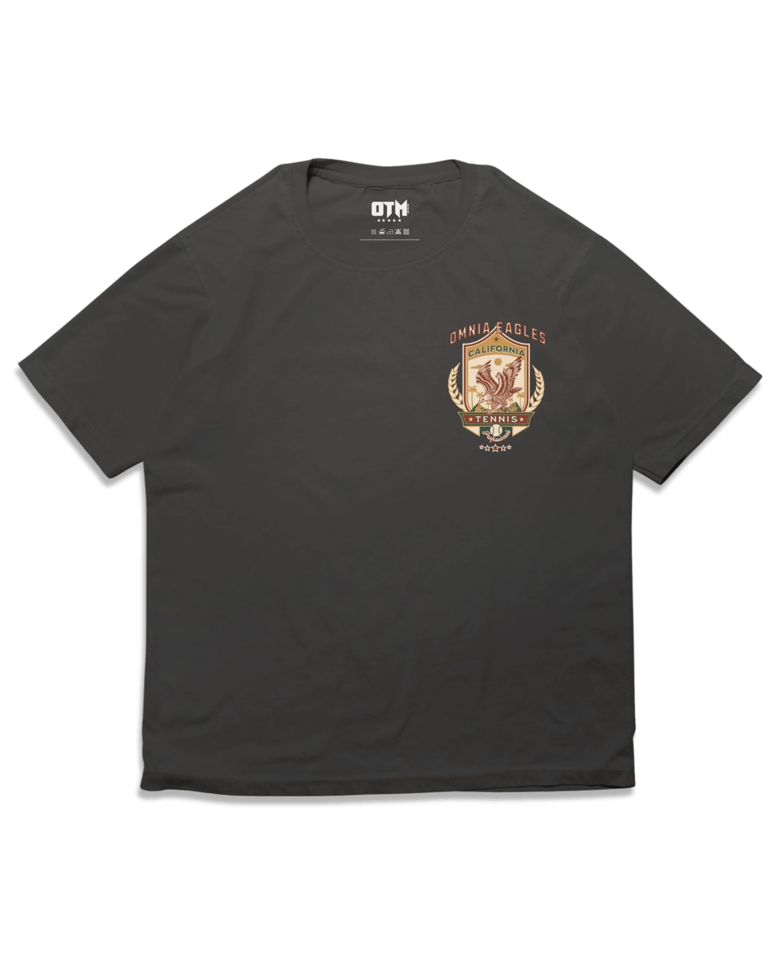 EAGLES TENNIS CLUB T SHIRT - OMNIA TENDUNT MOTUM CLOTHING LTD