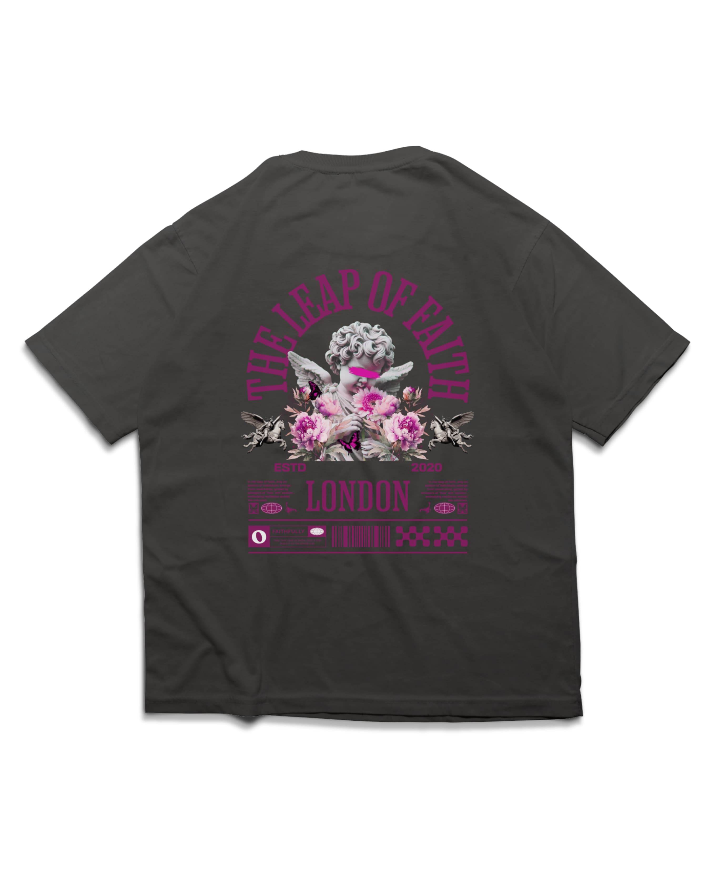 LEAP OF FAITH T SHIRT - OMNIA TENDUNT MOTUM CLOTHING LTD