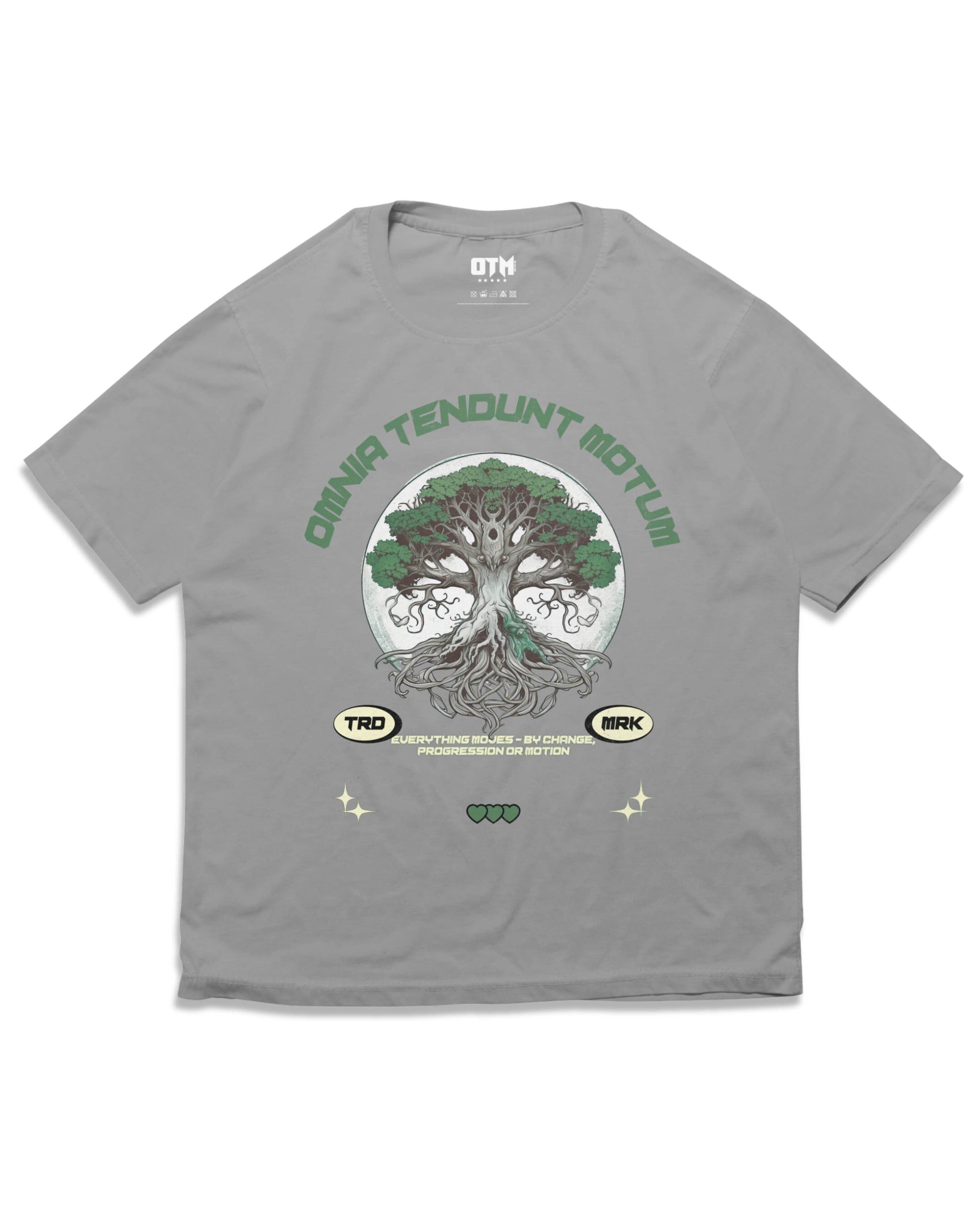 STRONG ROOTS T SHIRT - OMNIA TENDUNT MOTUM CLOTHING LTD