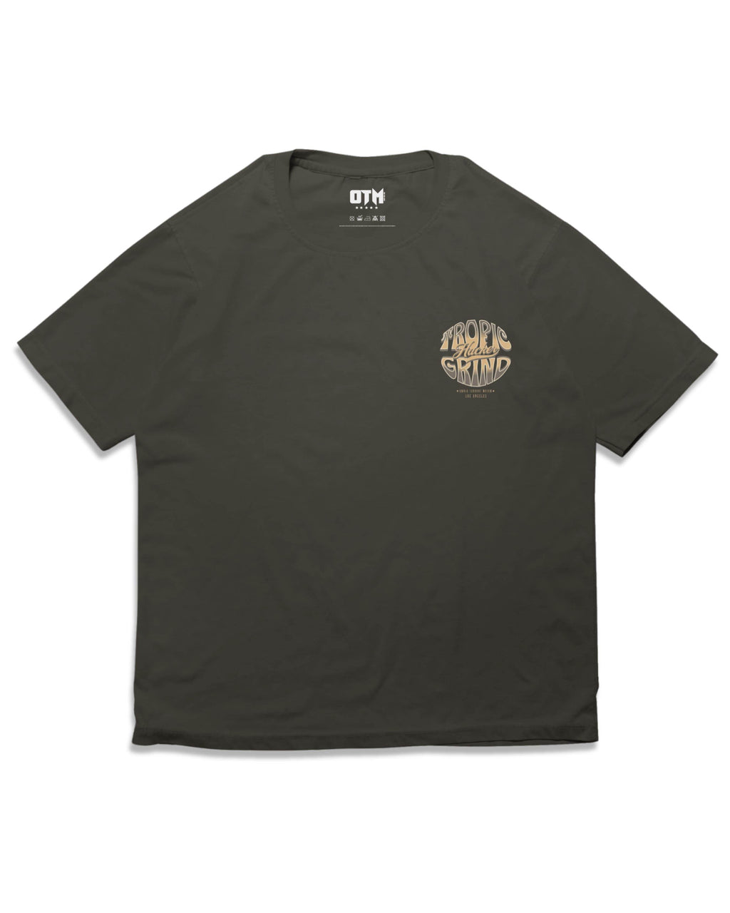 TROPIC GRIND HACKERS T SHIRT - OMNIA TENDUNT MOTUM CLOTHING LTD