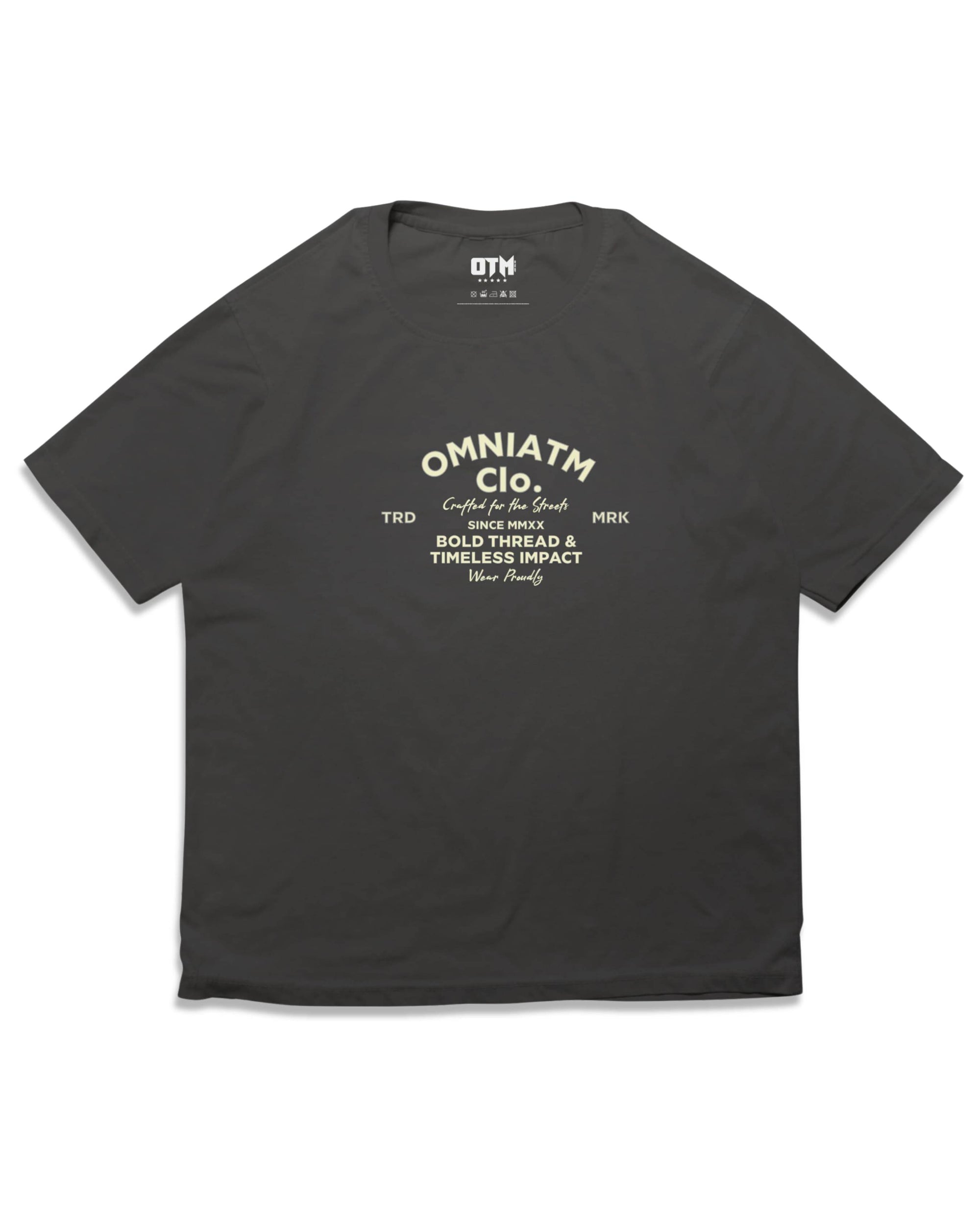 FOR THE STREETS T SHIRT - OMNIA TENDUNT MOTUM CLOTHING LTD
