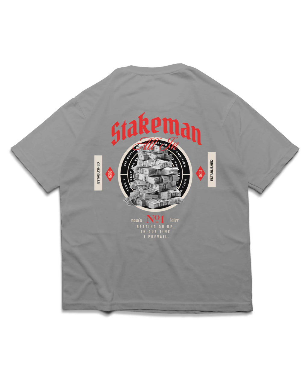 STAKEMAN T SHIRT - OMNIA TENDUNT MOTUM CLOTHING LTD