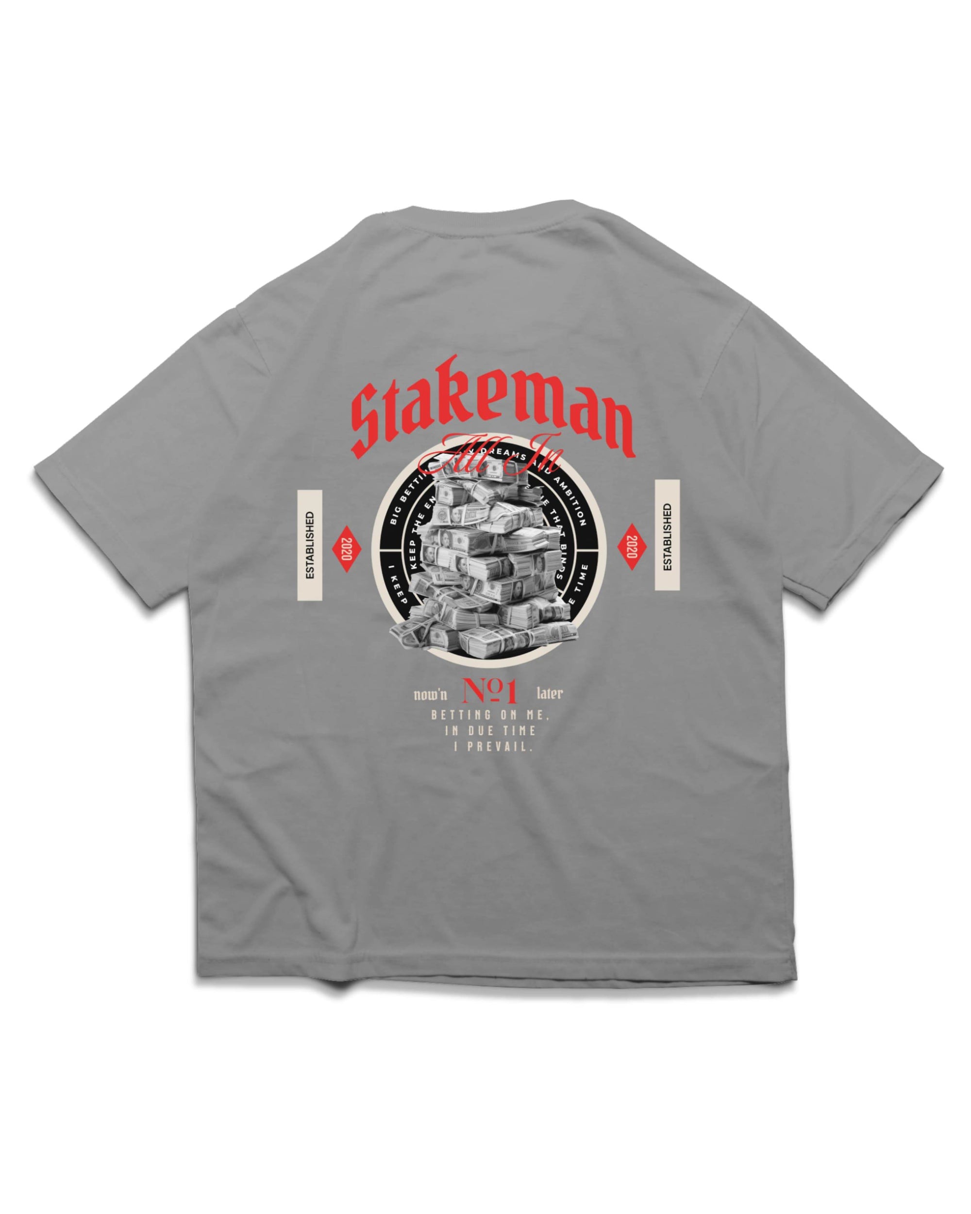 STAKEMAN T SHIRT - OMNIA TENDUNT MOTUM CLOTHING LTD