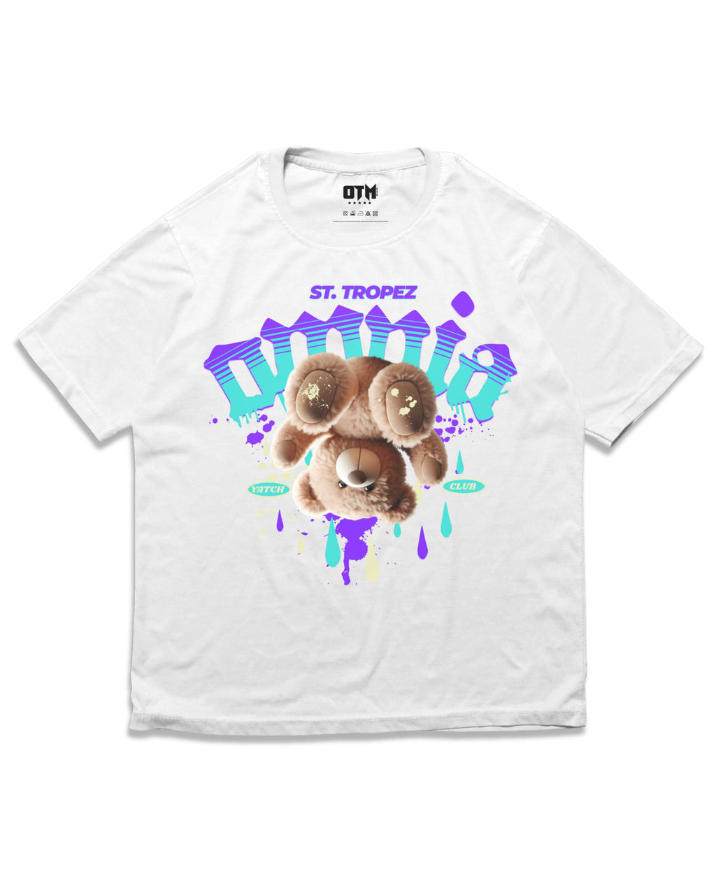 ST TROPEZ T SHIRT - OMNIA TENDUNT MOTUM CLOTHING LTD