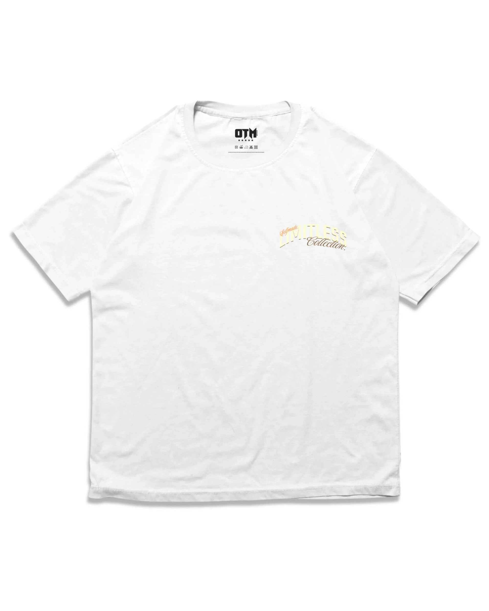 LIMITLESS - SELFMADE T SHIRT - OMNIA TENDUNT MOTUM CLOTHING LTD